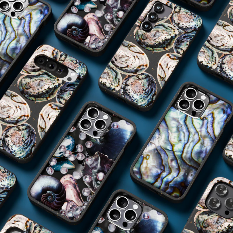 Black Abalone Shells Google Pixel 8 Pro Case - Image 6