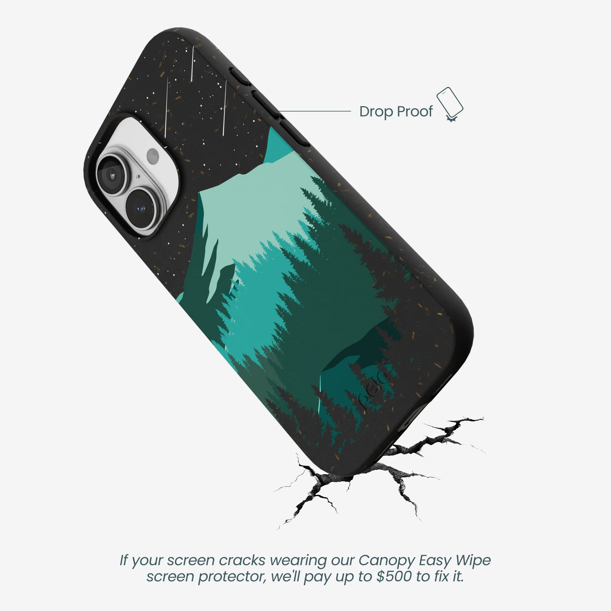 Black Boreal iPhone 17 Case - Image 5