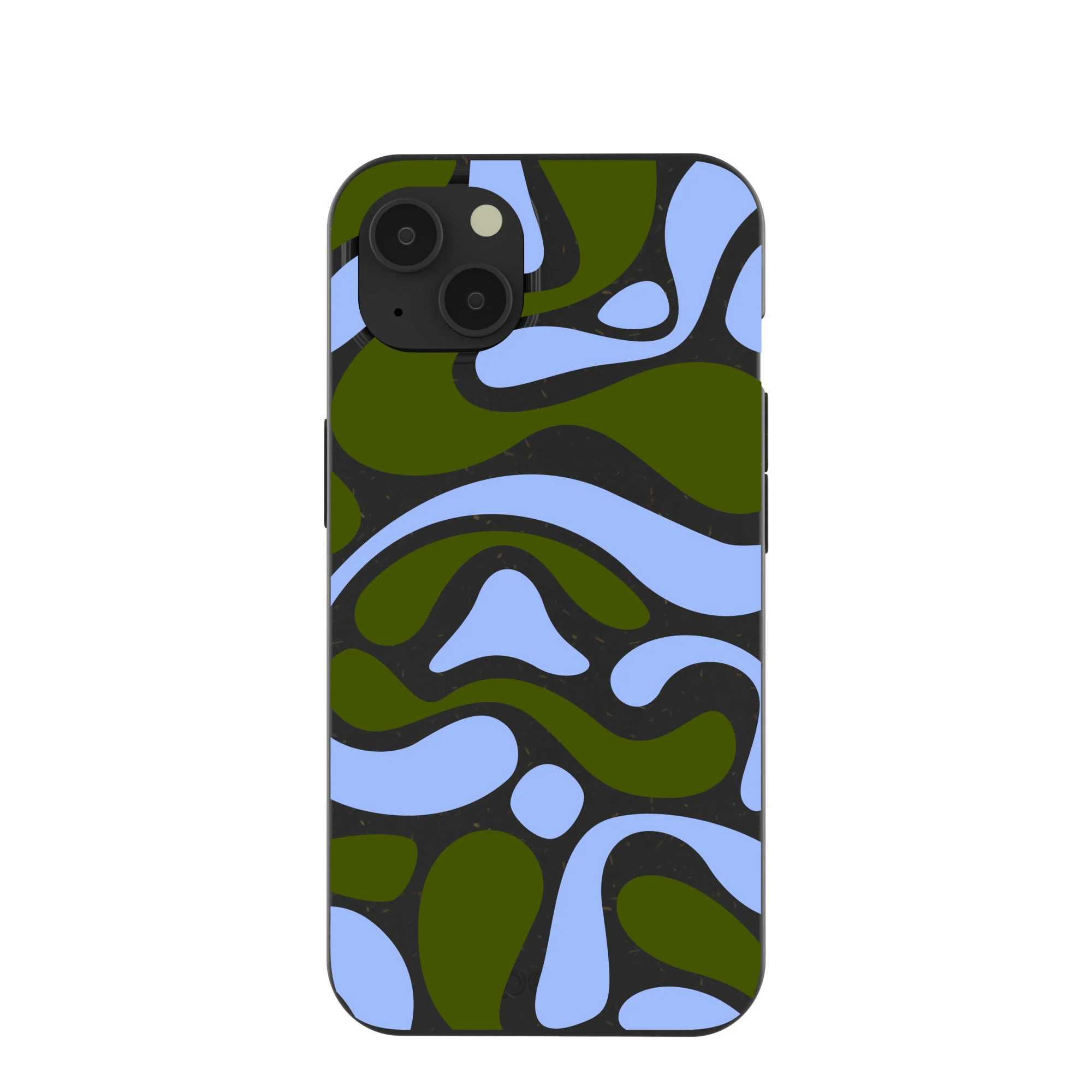 Black Curve and Flow iPhone 13 Case