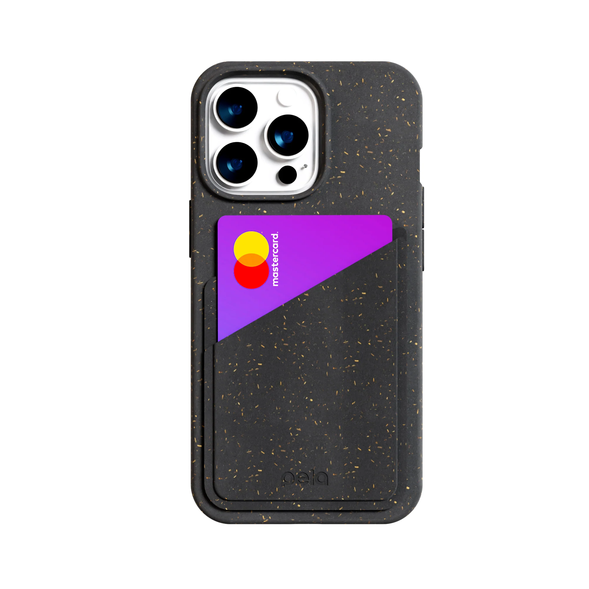 Black Phone Case Card Holder - Image 2