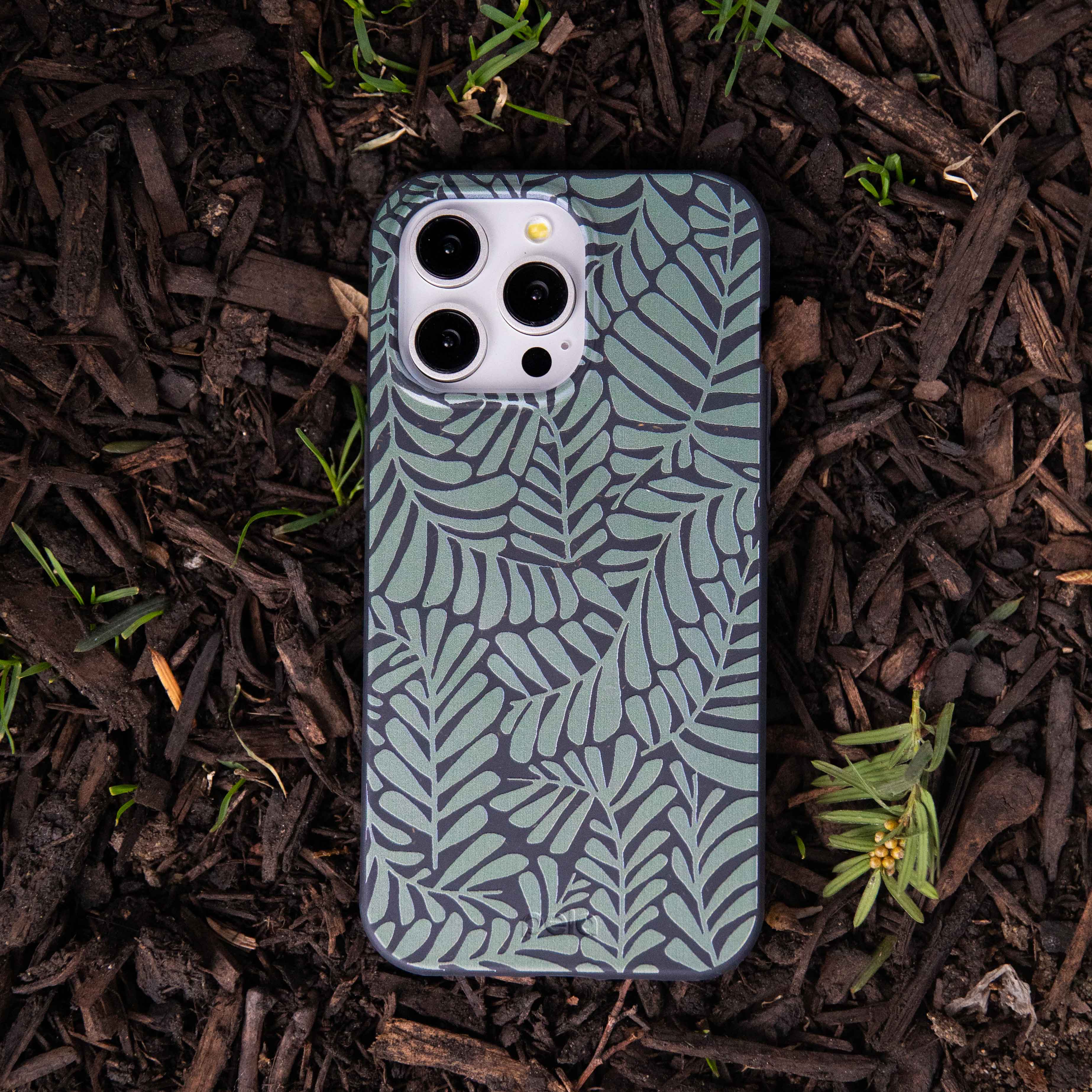 Black Fern Dreams iPhone 13 Mini Case - Image 6