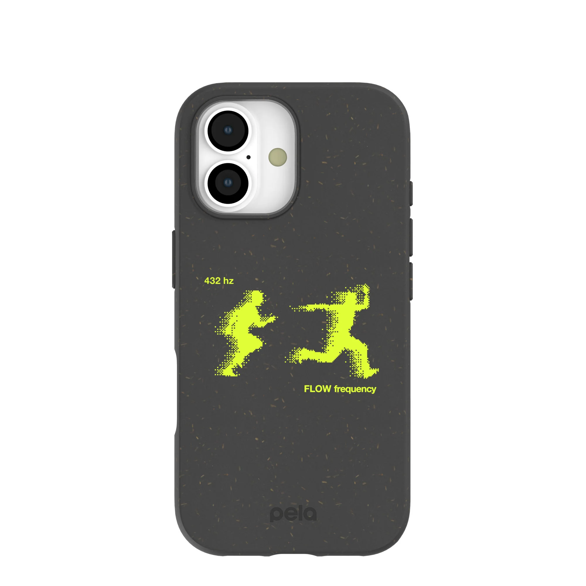 Black Flow Frequency iPhone 17 Case