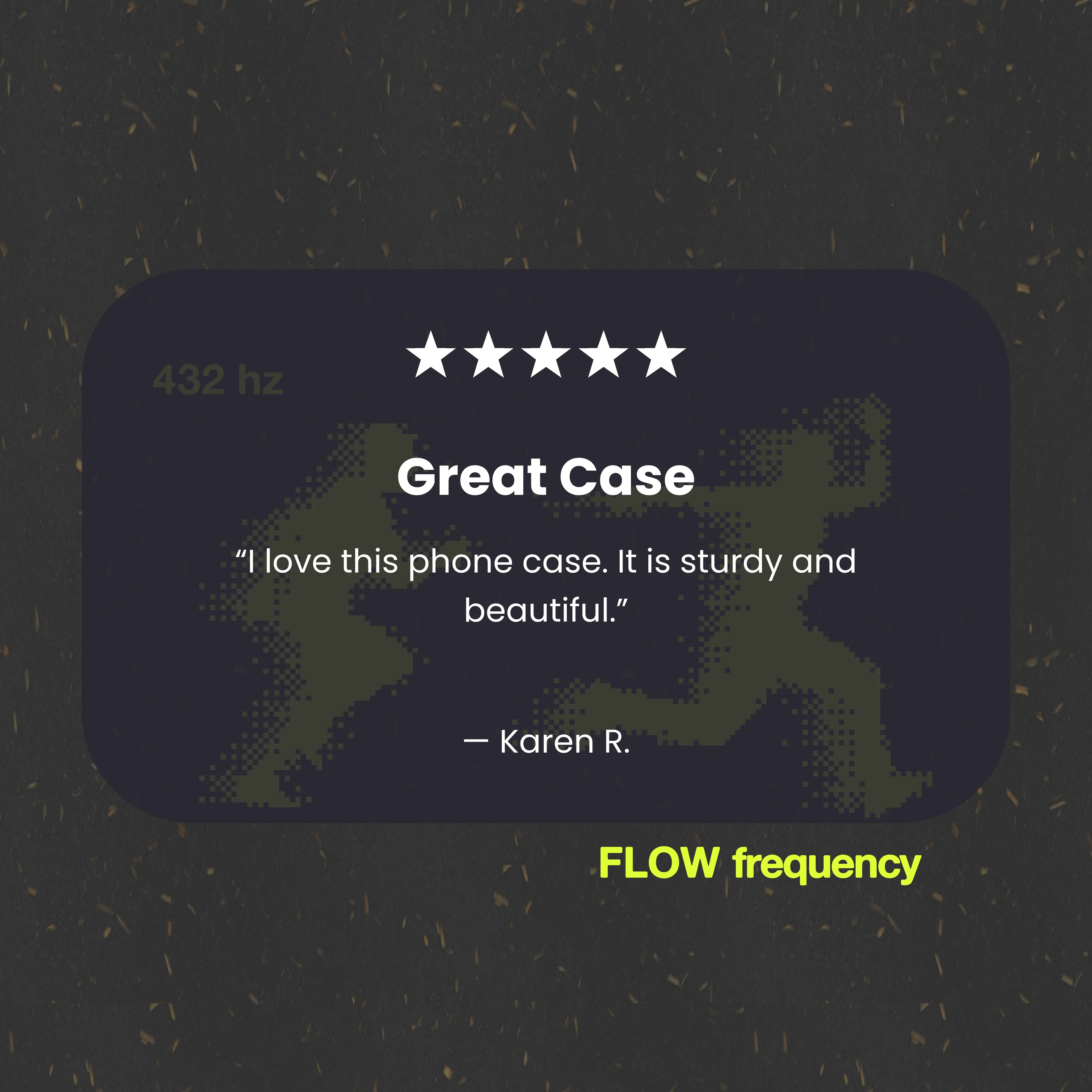 Black Flow Frequency Google Pixel 7 Case - Image 4