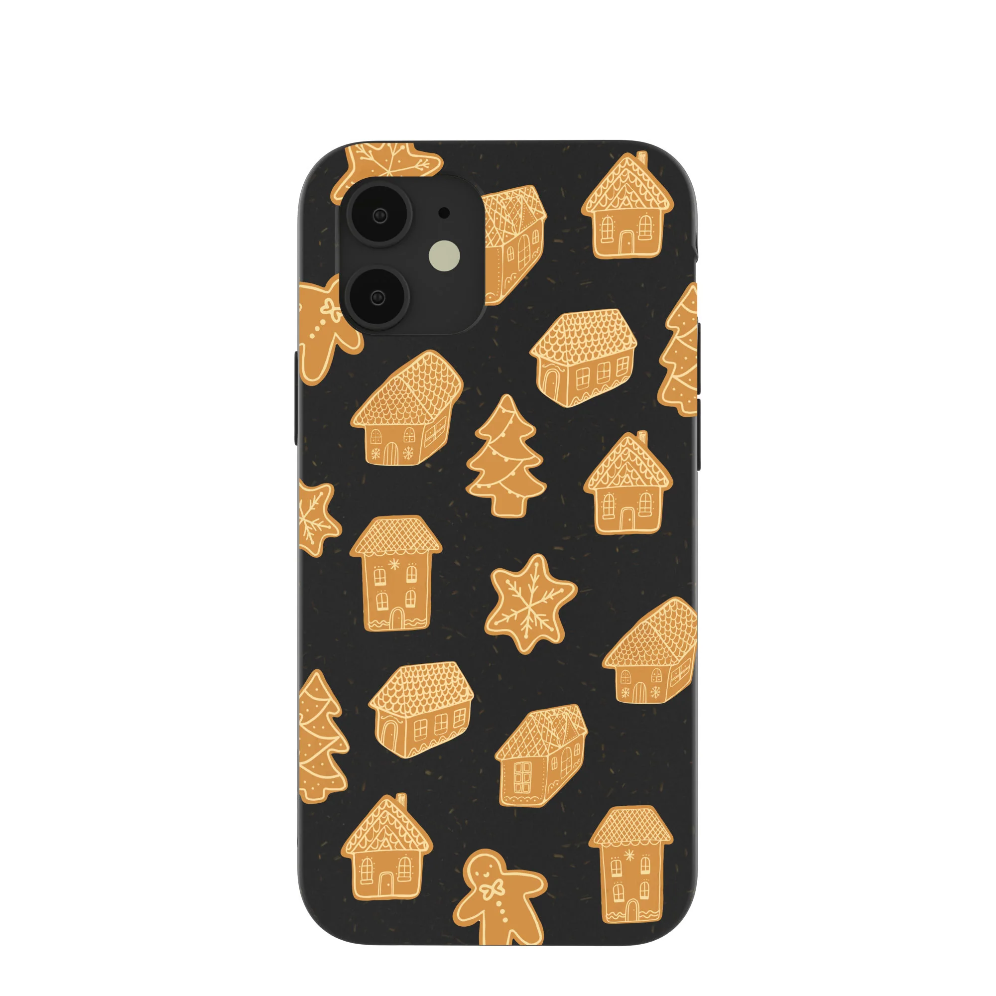 Black Gingerbread Dreams iPhone 12/ iPhone 12 Pro Case