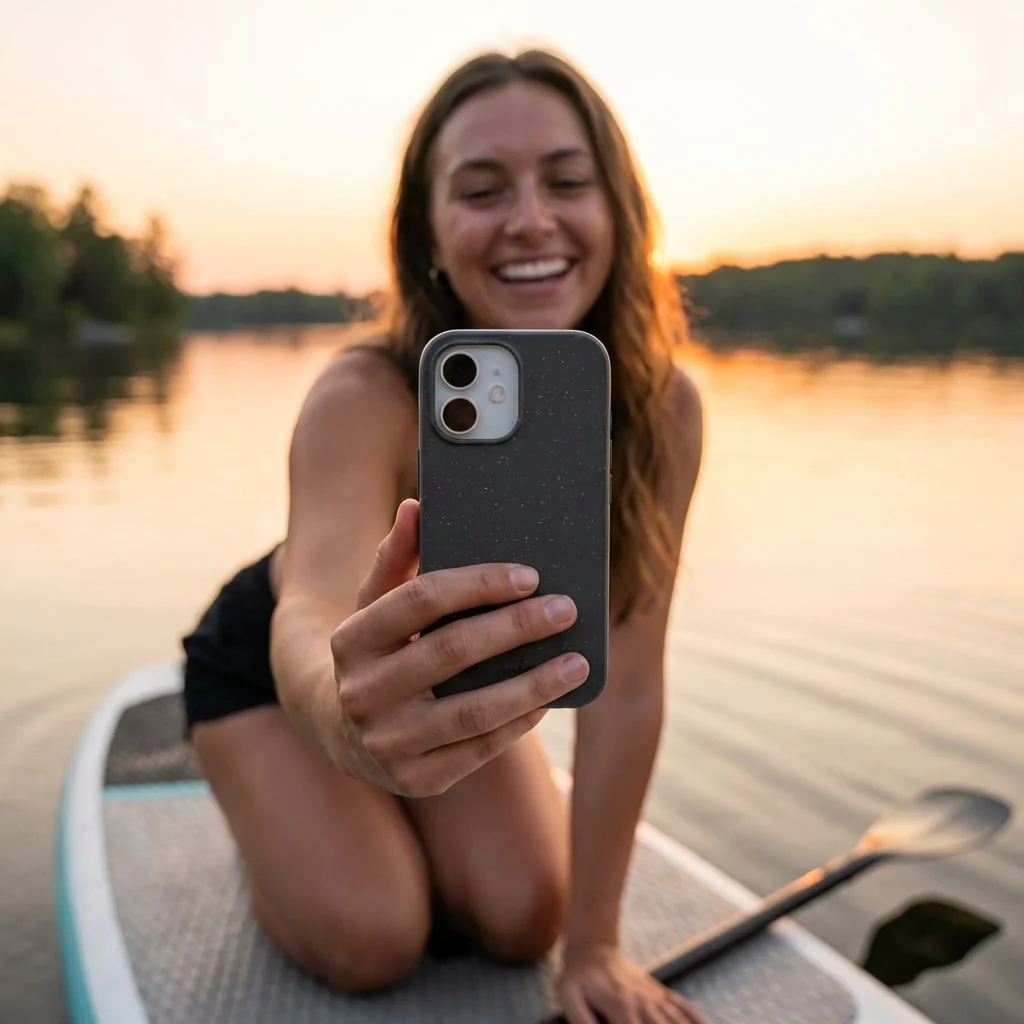 Black iPhone 17 Case - Image 7