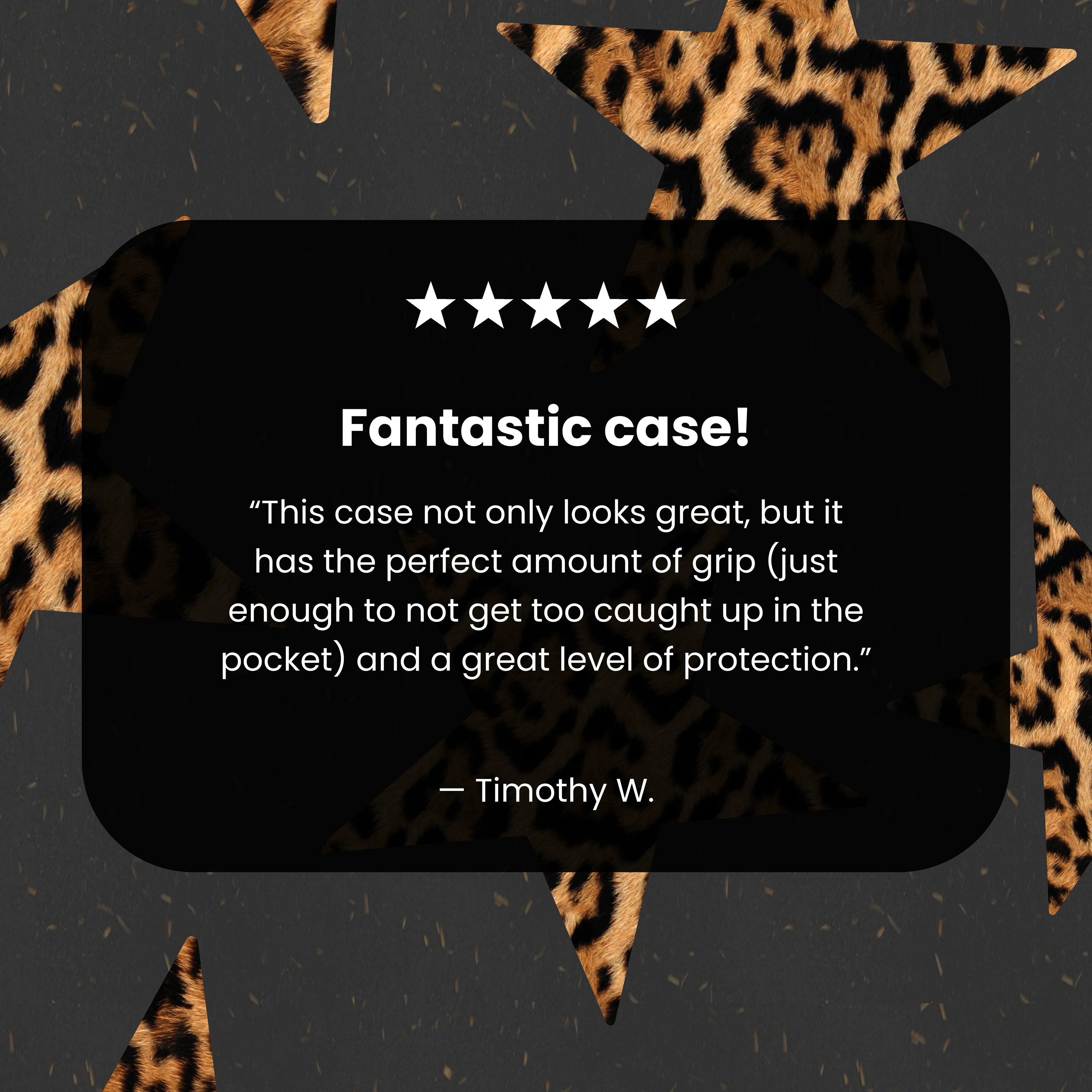 Black Jaguar Stars Google Pixel 8a Case - Image 4