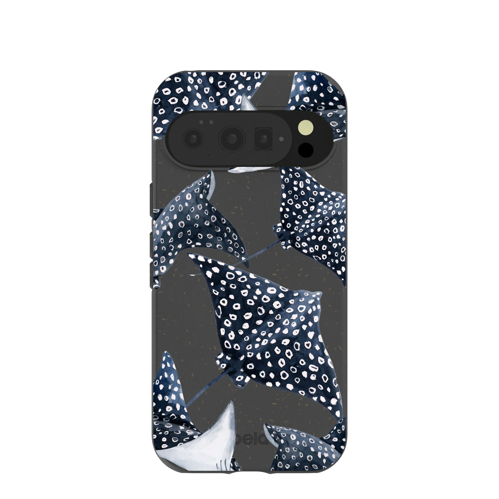 Black Midnight Rays Google Pixel 10/10 Pro Case