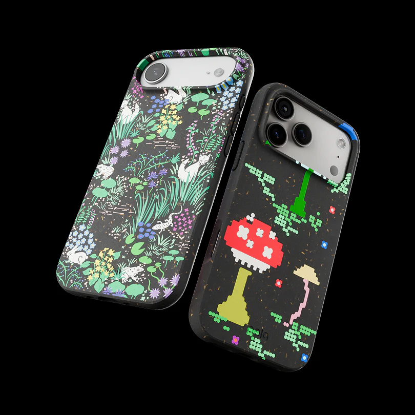 Black Neon Garden Google Pixel 9a Case - Image 9