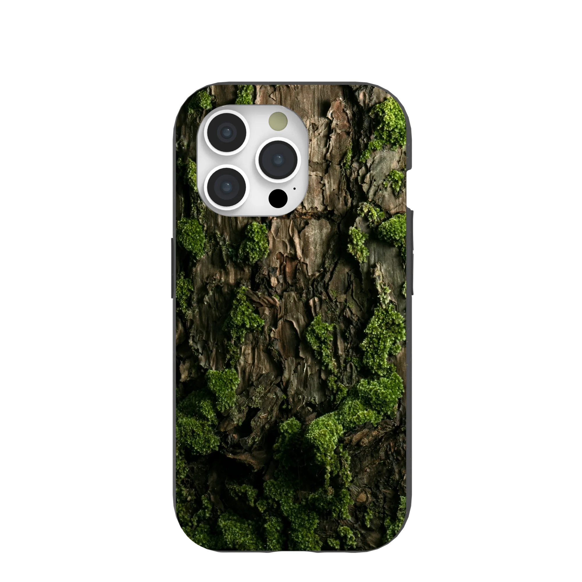 Black Tree Bark iPhone 15 Pro Case