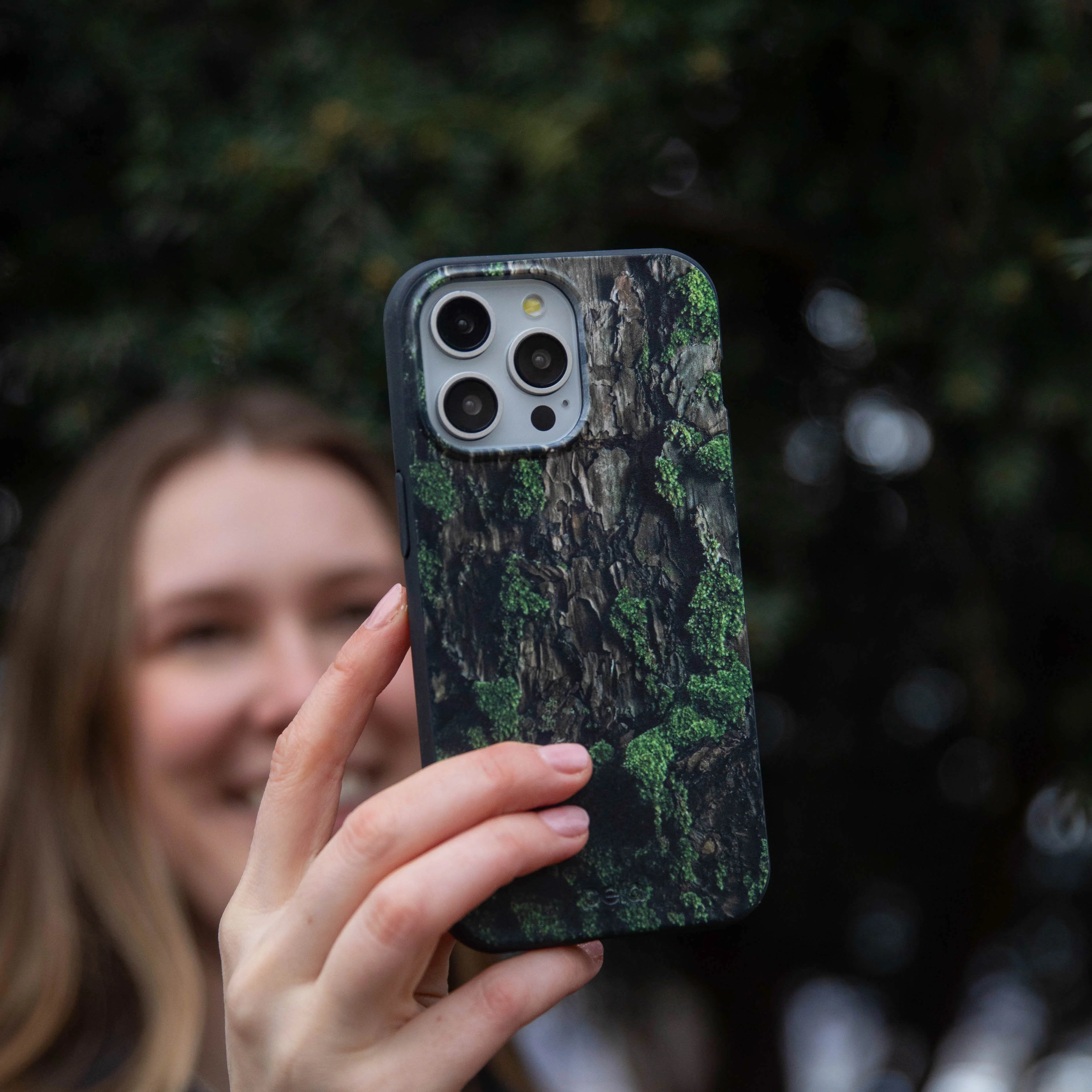 Black Tree Bark iPhone 15 Pro Max Case - Image 5