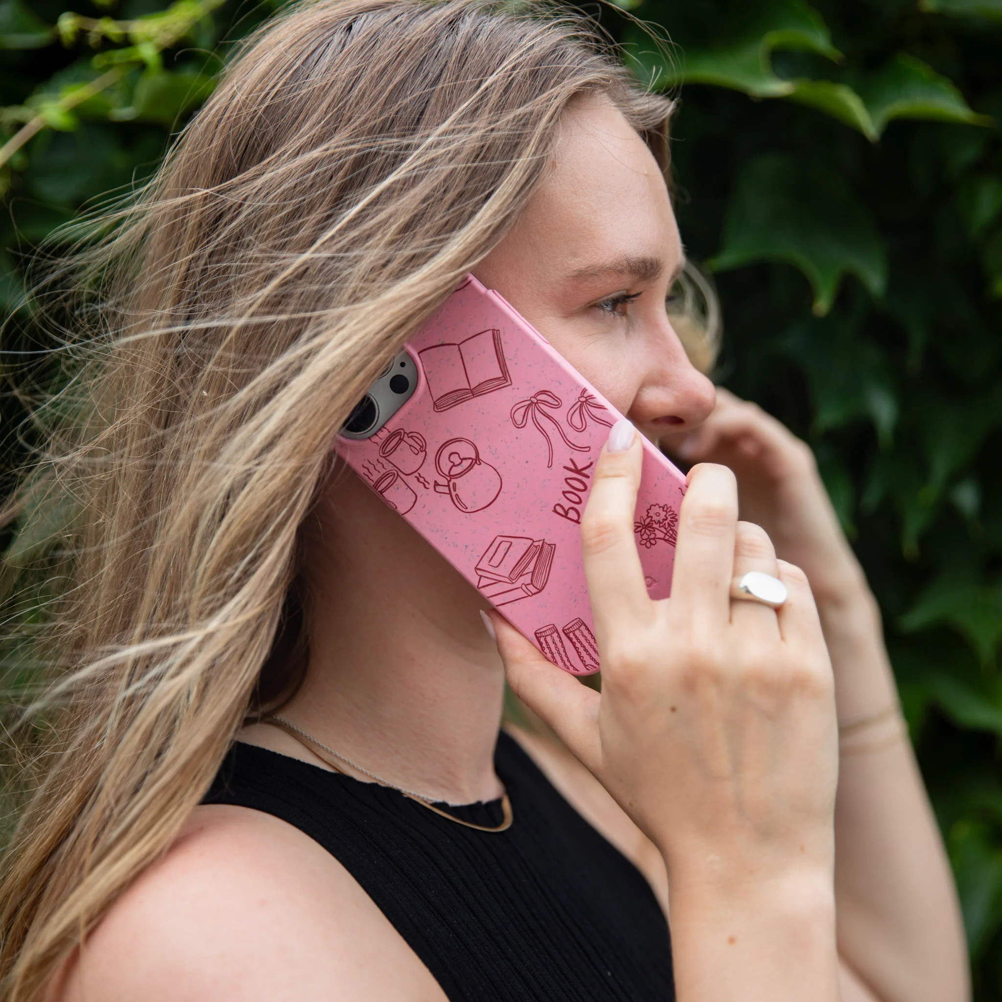 Bubblegum Pink Book Club Google Pixel 6a Case - Image 6