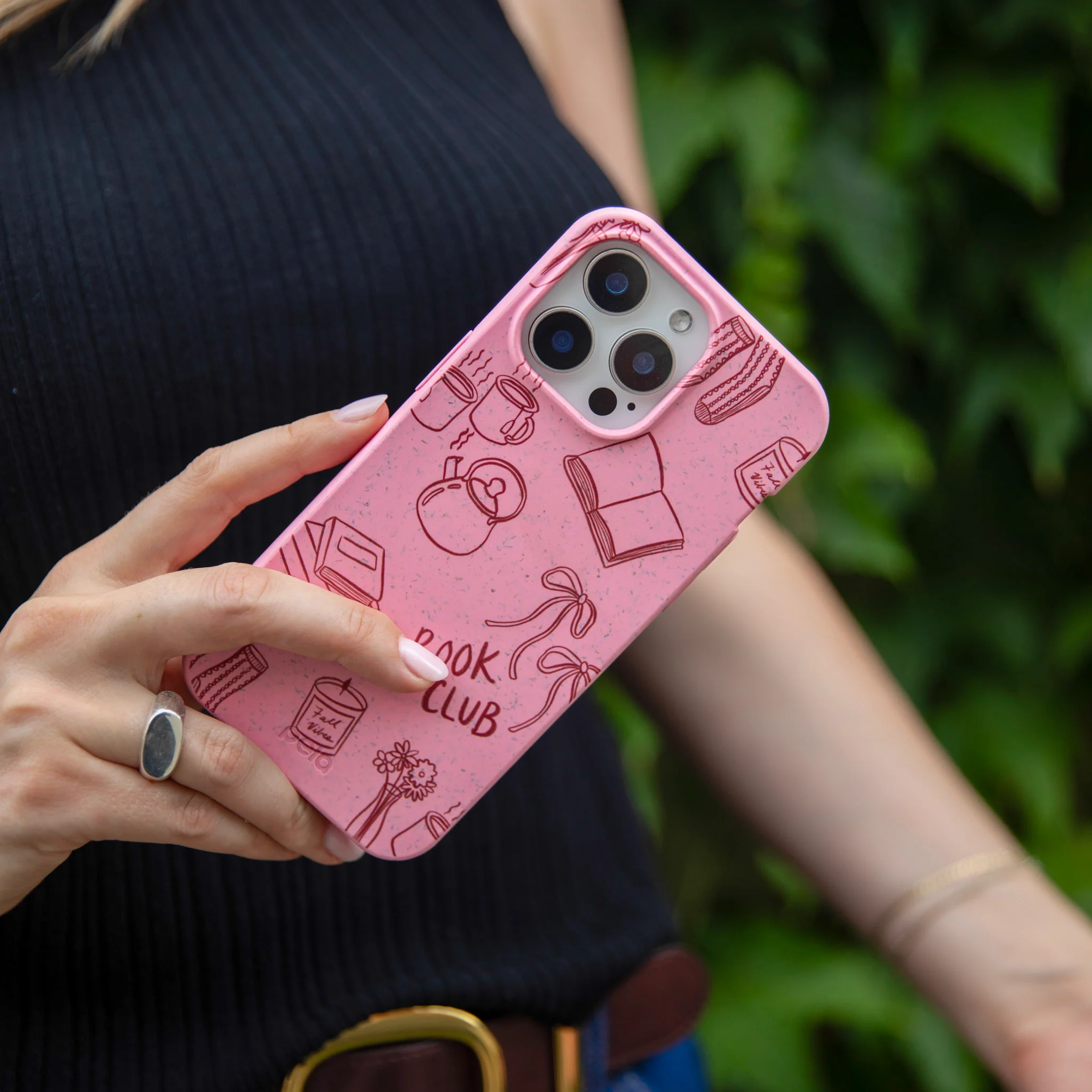 Bubblegum Pink Book Club iPhone 11 Case - Image 7