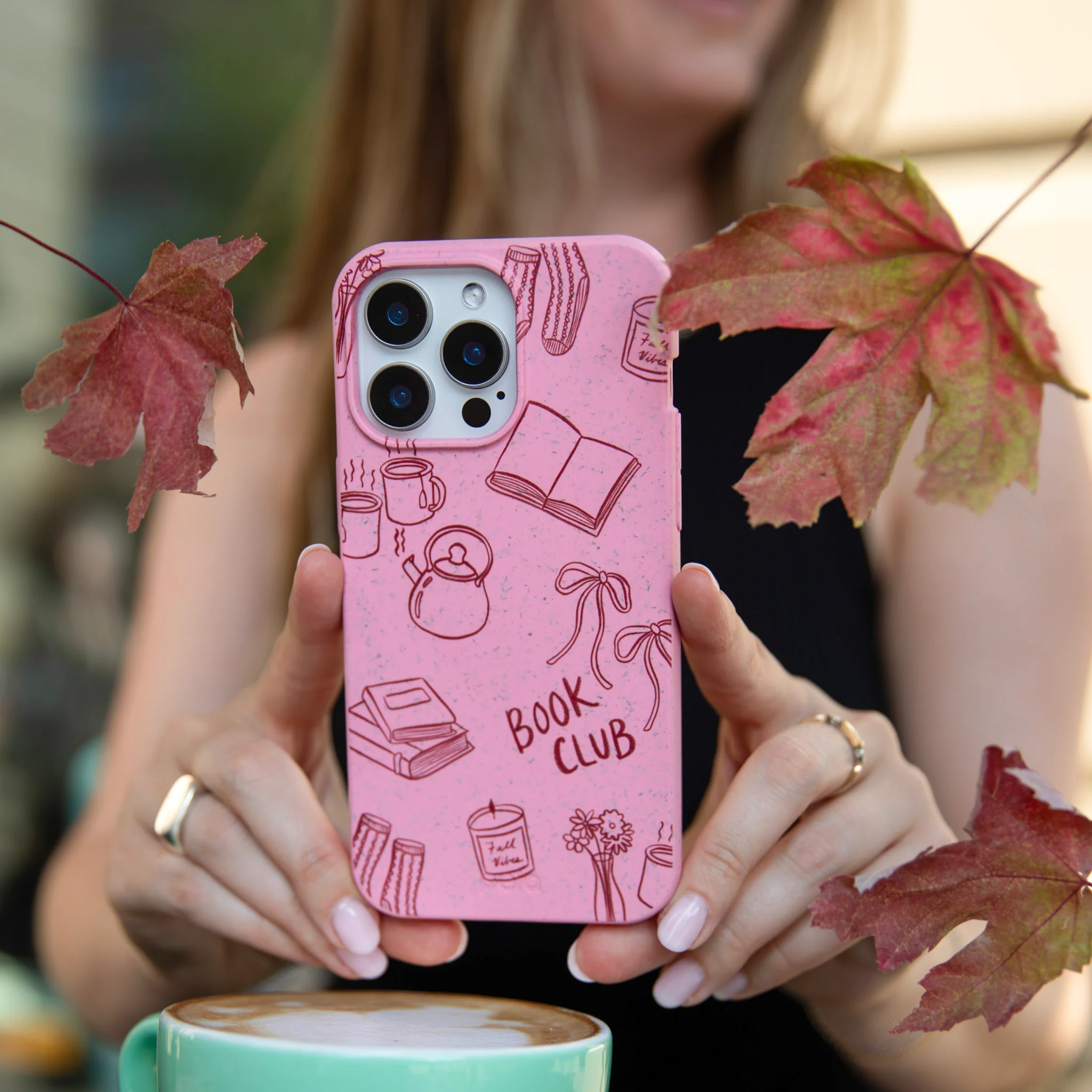 Bubblegum Pink Book Club iPhone 11 Pro Case - Image 2