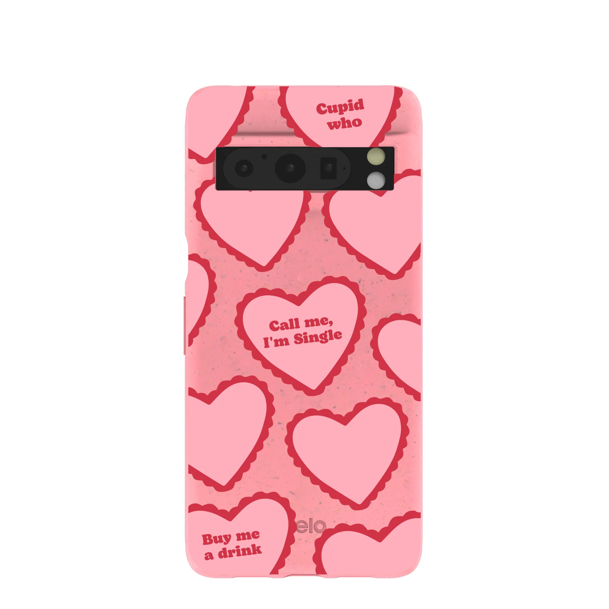 Bubblegum Pink Cupid Who Google Pixel 8 Pro Case