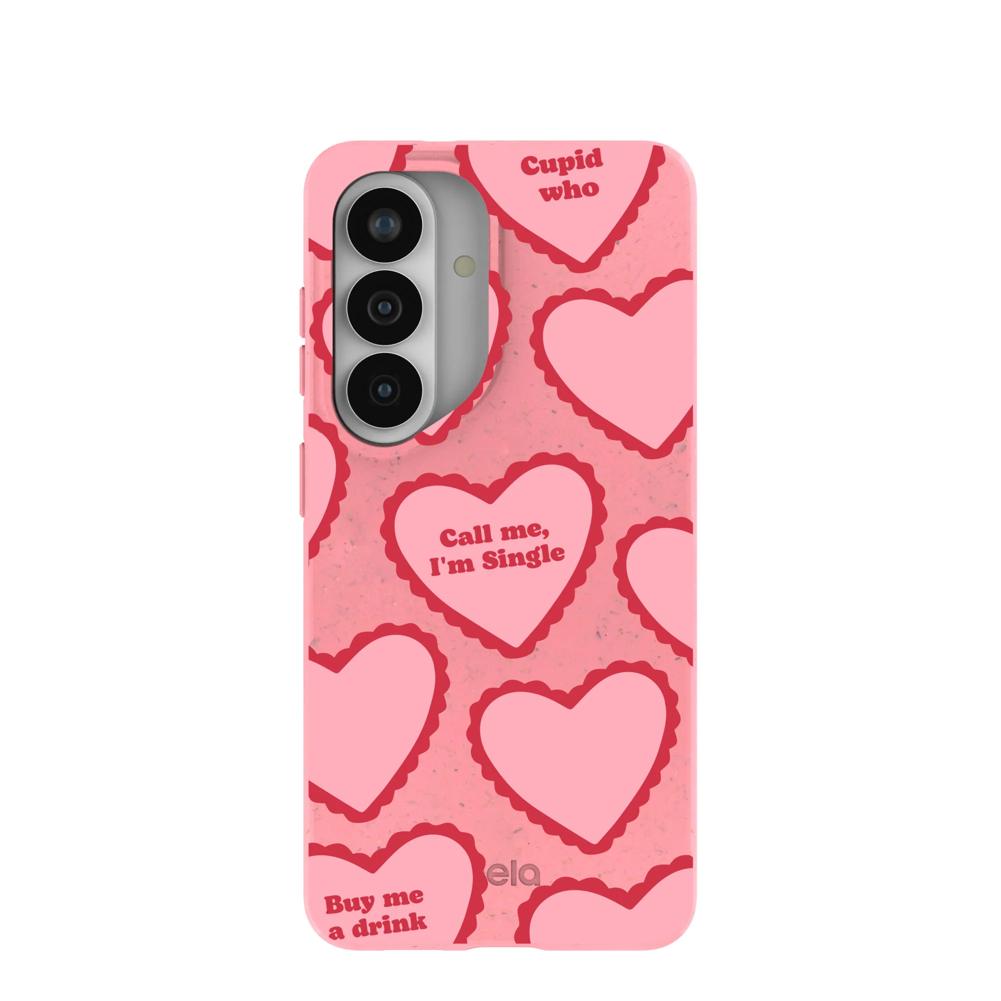 Bubblegum Pink Cupid Who Samsung Galaxy S26 Case