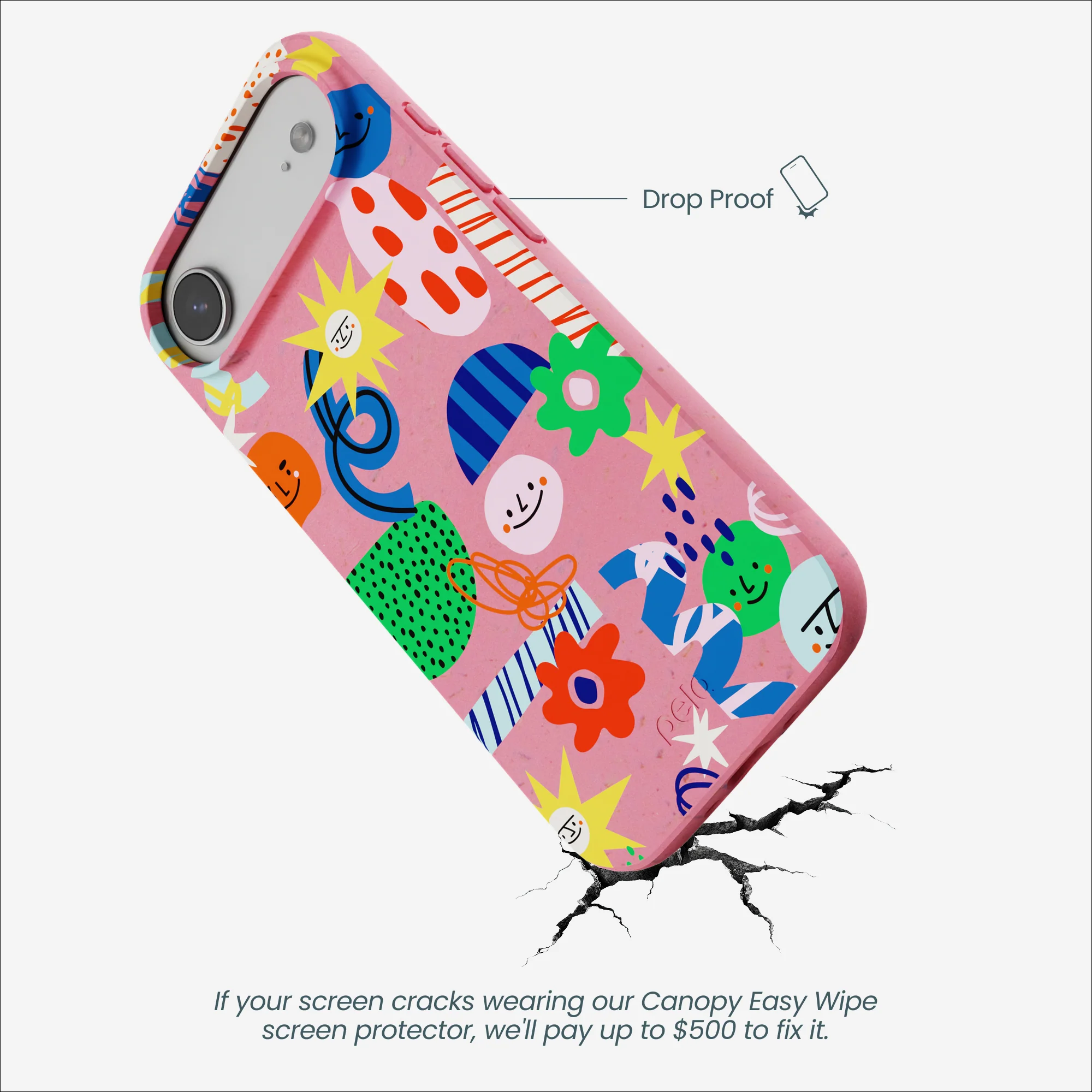 Bubblegum Pink Daydreaming iPhone Air Case - Image 5