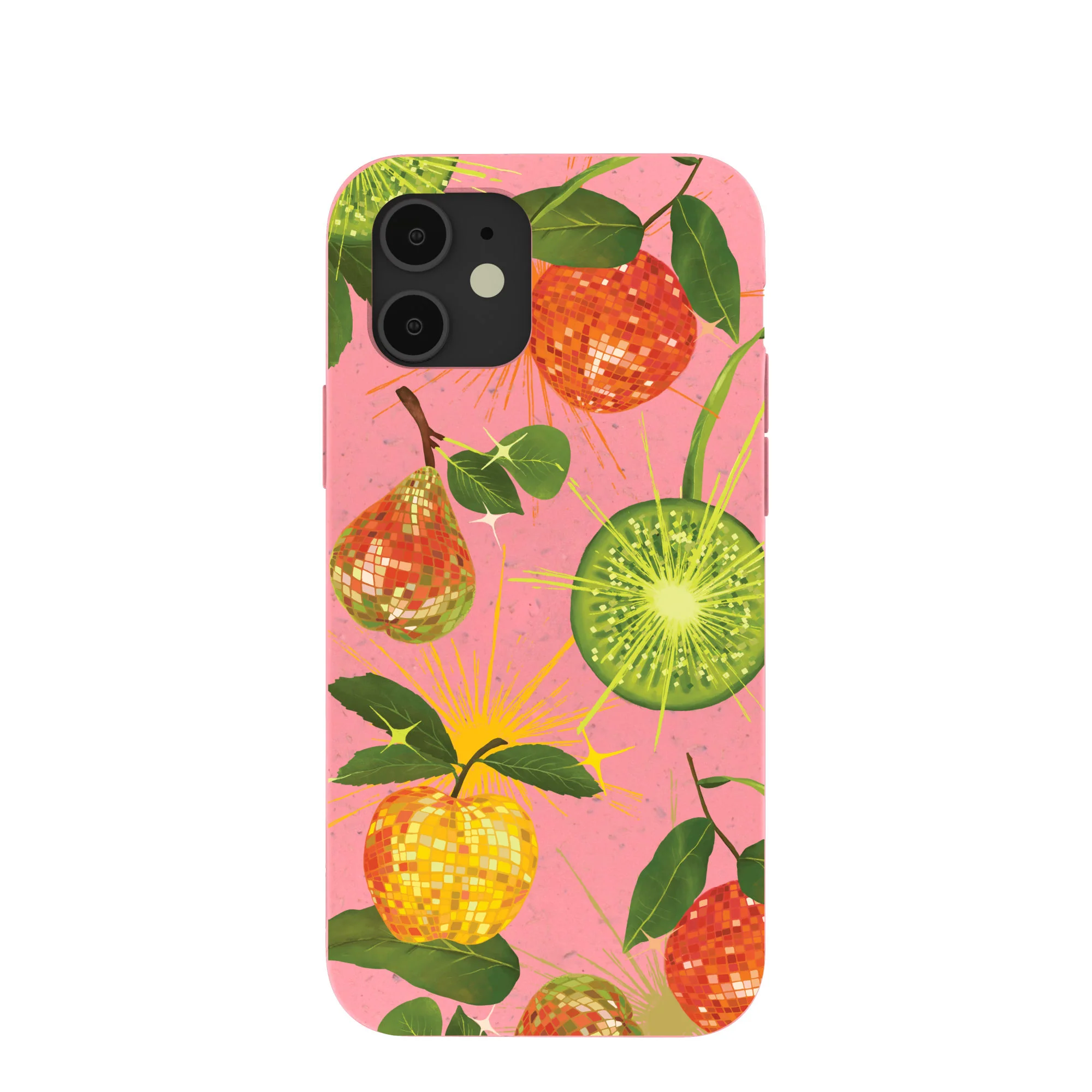 Bubblegum Pink Disco Fruity iPhone 12/ iPhone 12 Pro Case