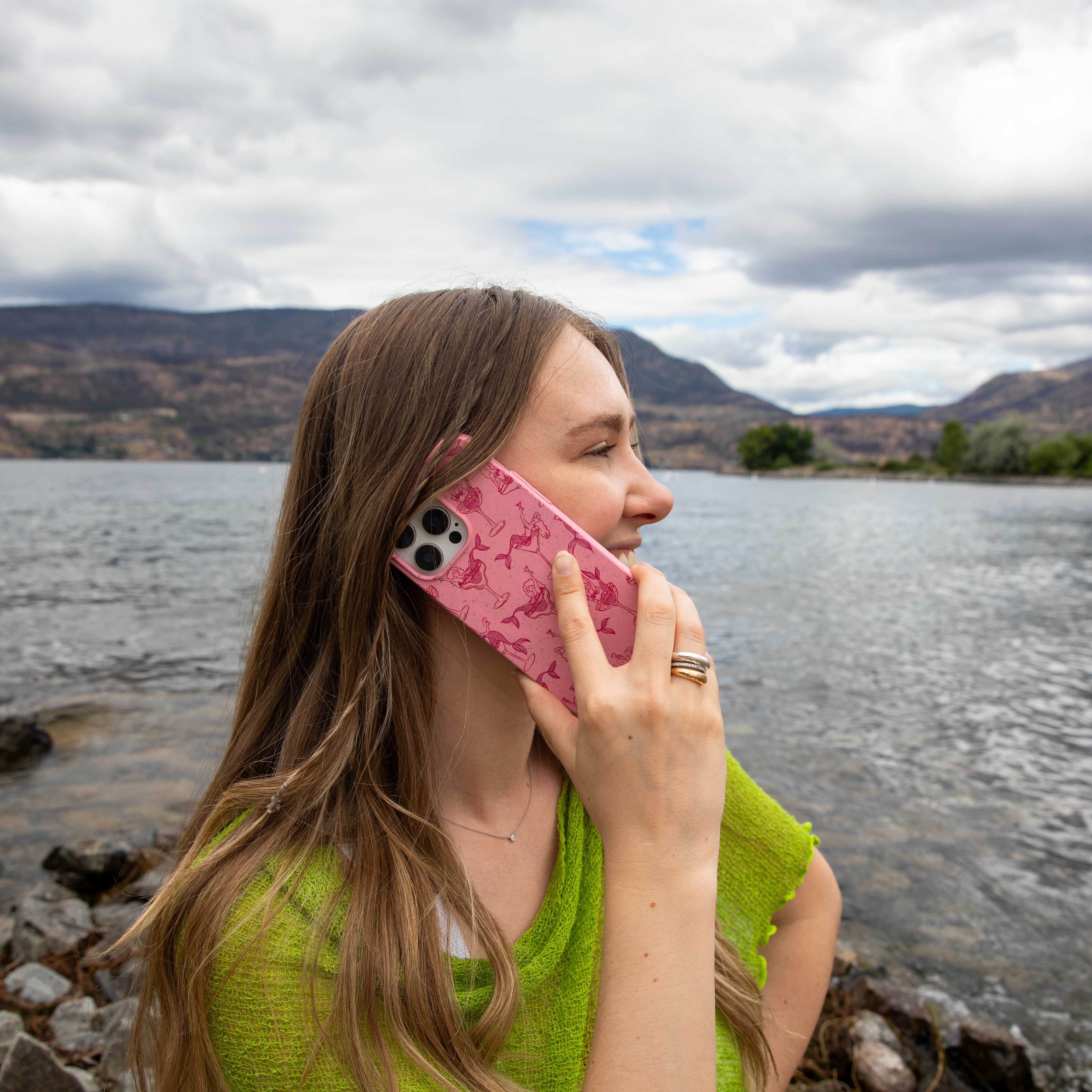 Bubblegum Pink Mermaid Cocktail Google Pixel 8 Pro Case - Image 5