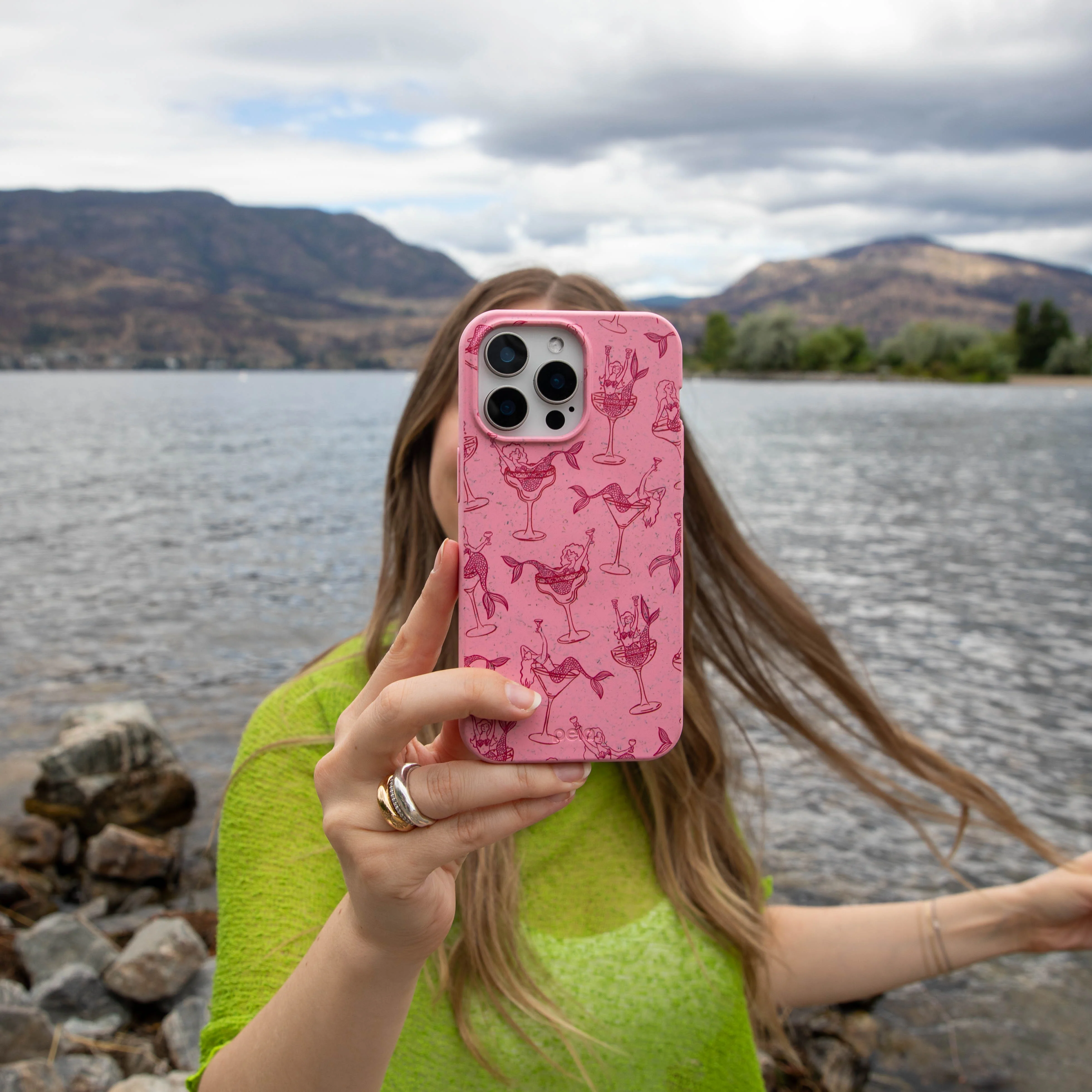 Bubblegum Pink Mermaid Cocktail iPhone 11 Pro Case - Image 2