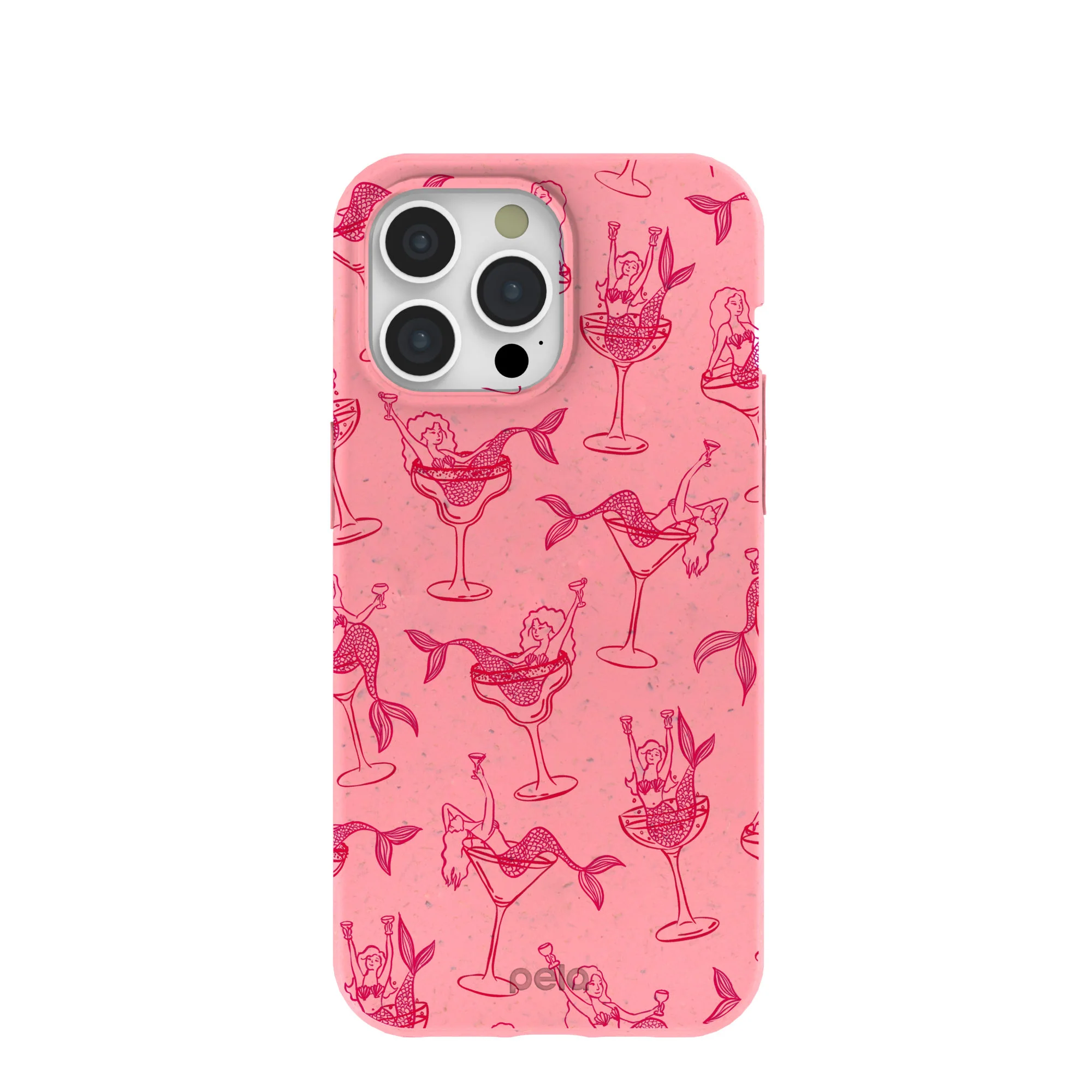 Bubblegum Pink Mermaid Cocktail iPhone 15 Pro Max Case