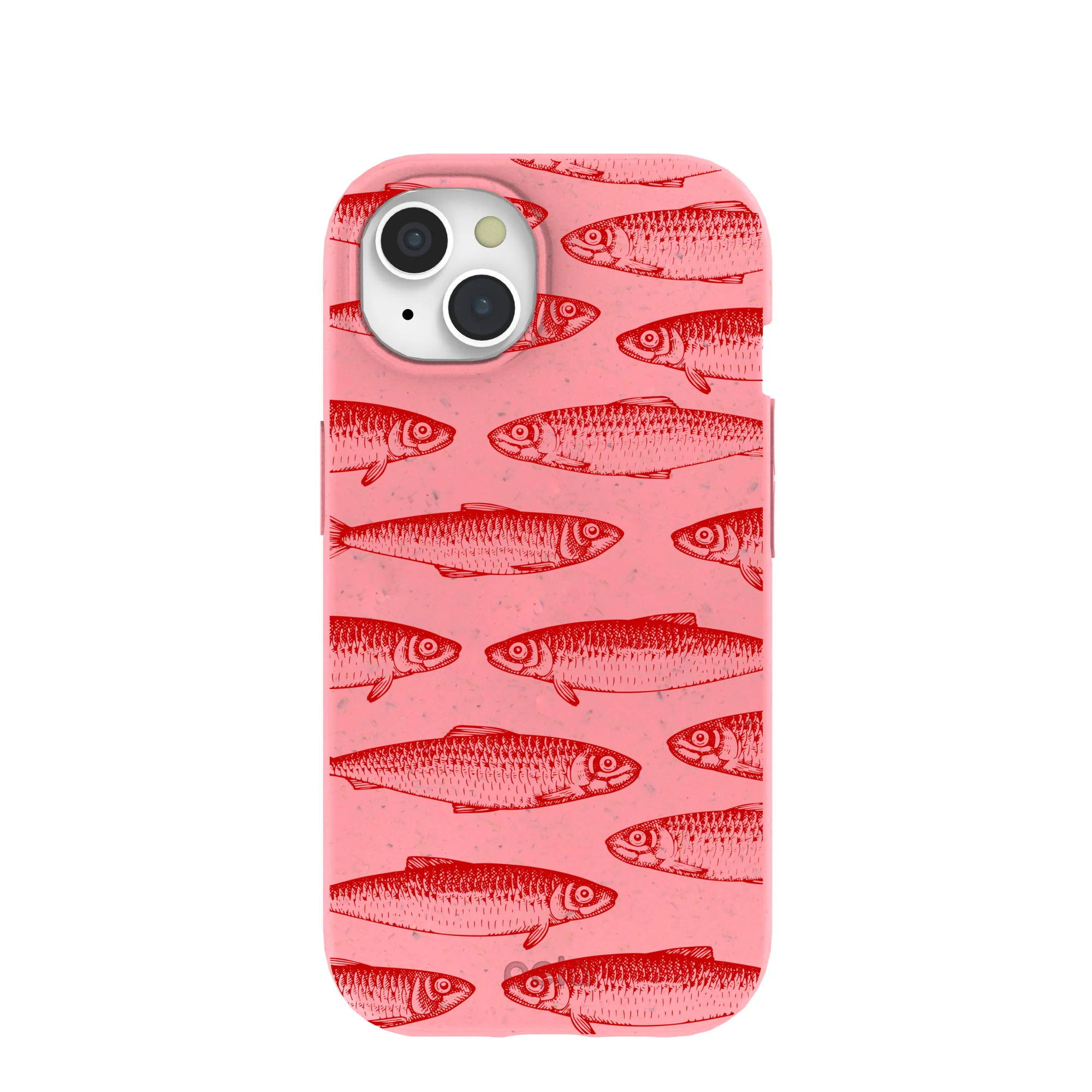 Bubblegum Pink Sardine Stream iPhone 15 Case
