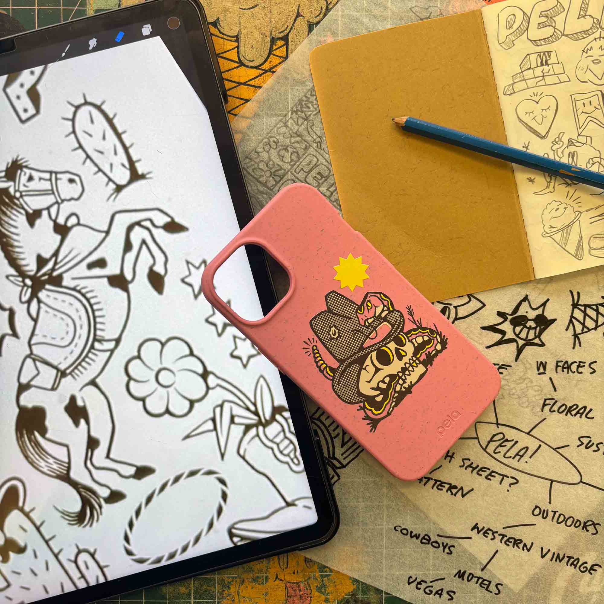 Bubblegum Pink Snakebite Google Pixel 9/9 Pro Case - Image 4