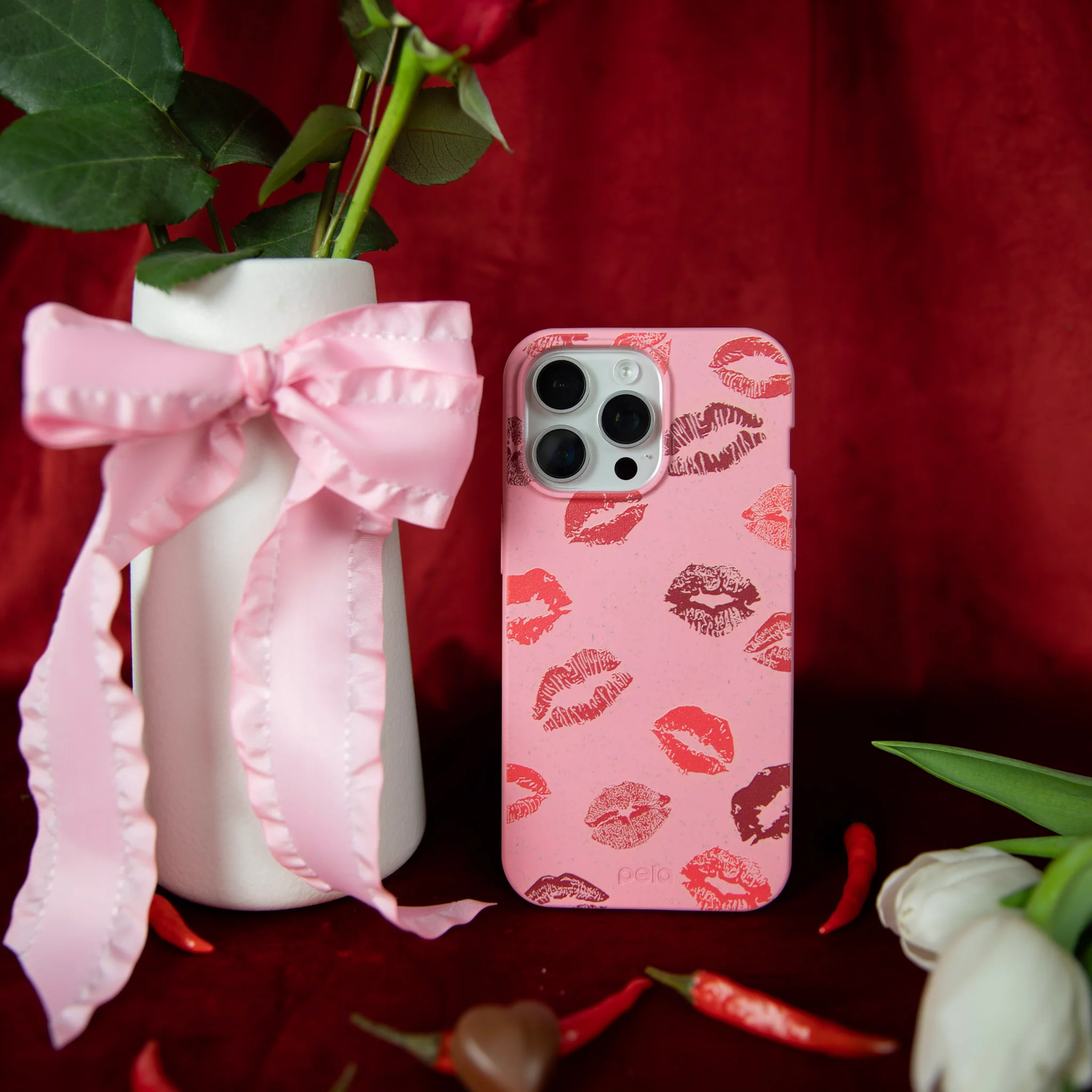 Bubblegum Pink XOXO Google Pixel 9/9 Pro Case - Image 6
