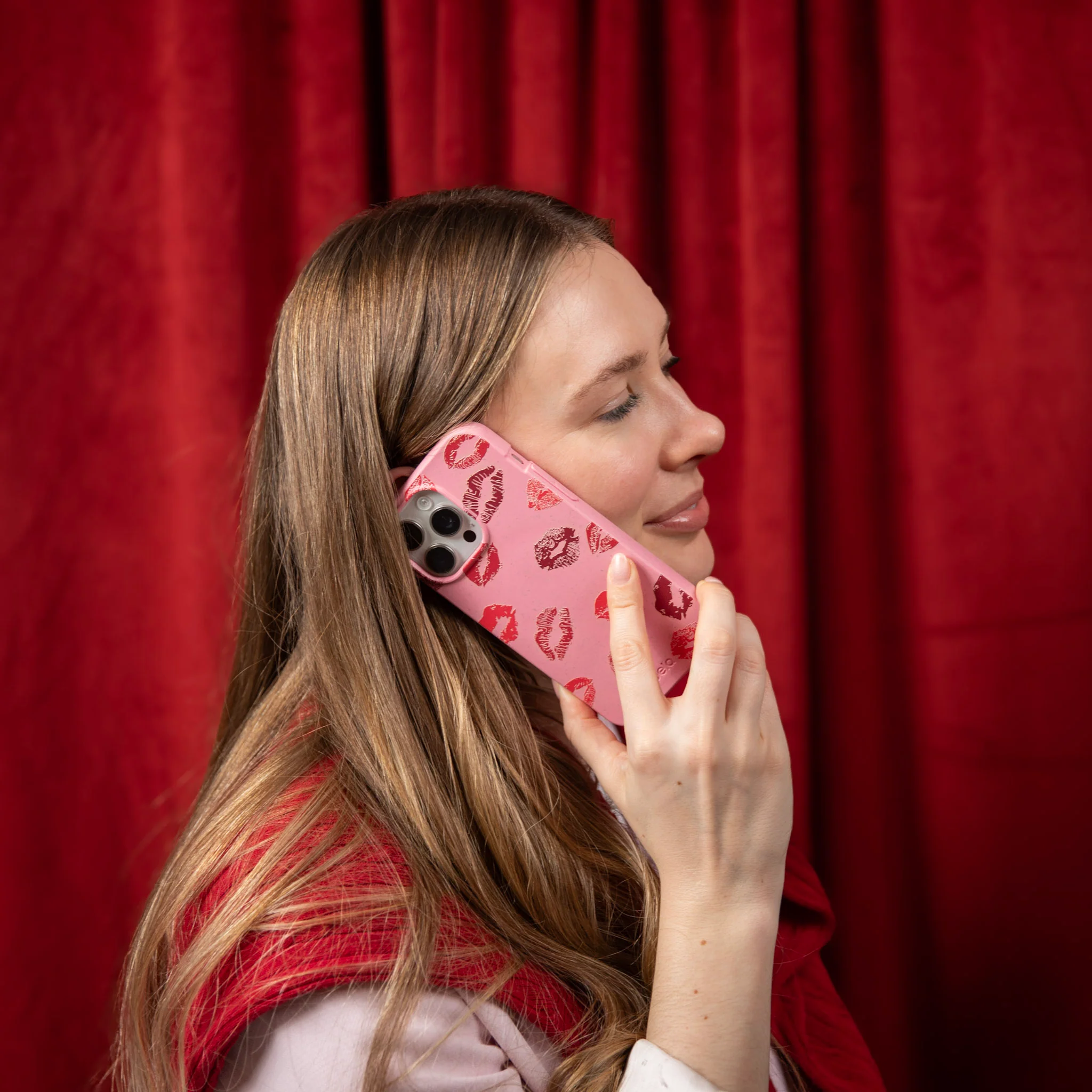Bubblegum Pink XOXO iPhone 12/ iPhone 12 Pro Case - Image 5