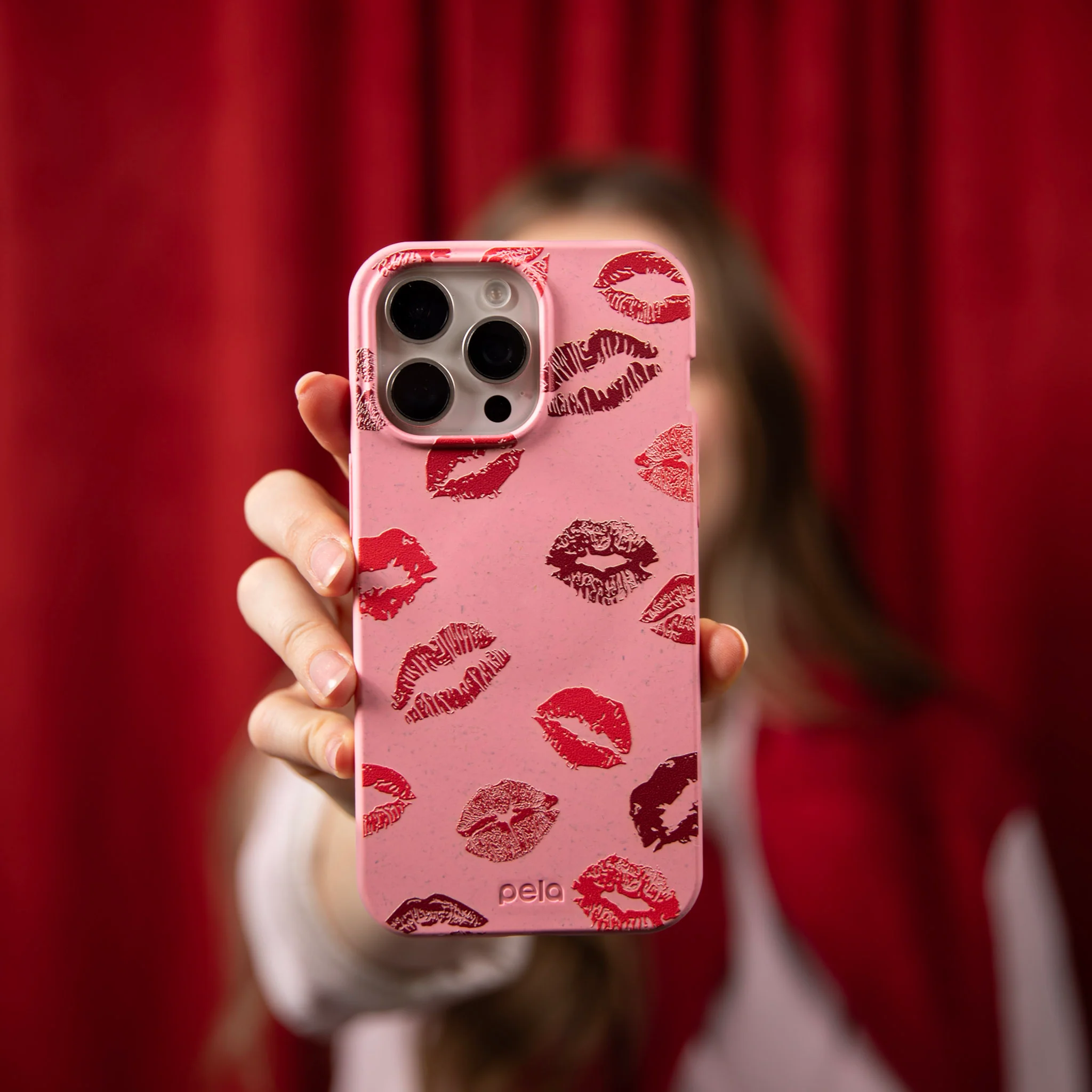 Bubblegum Pink XOXO iPhone 14 Case - Image 5