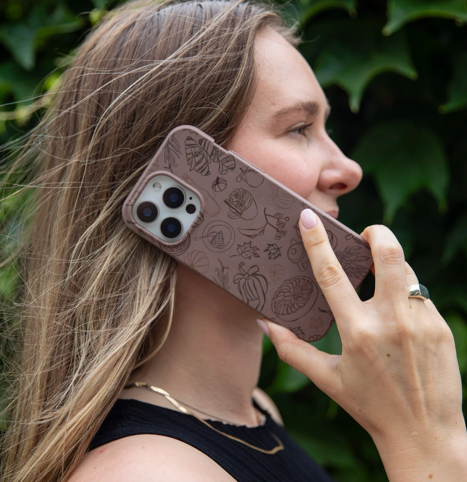Chocolate Brown Autumn Sweets Google Pixel 9a Case - Image 5