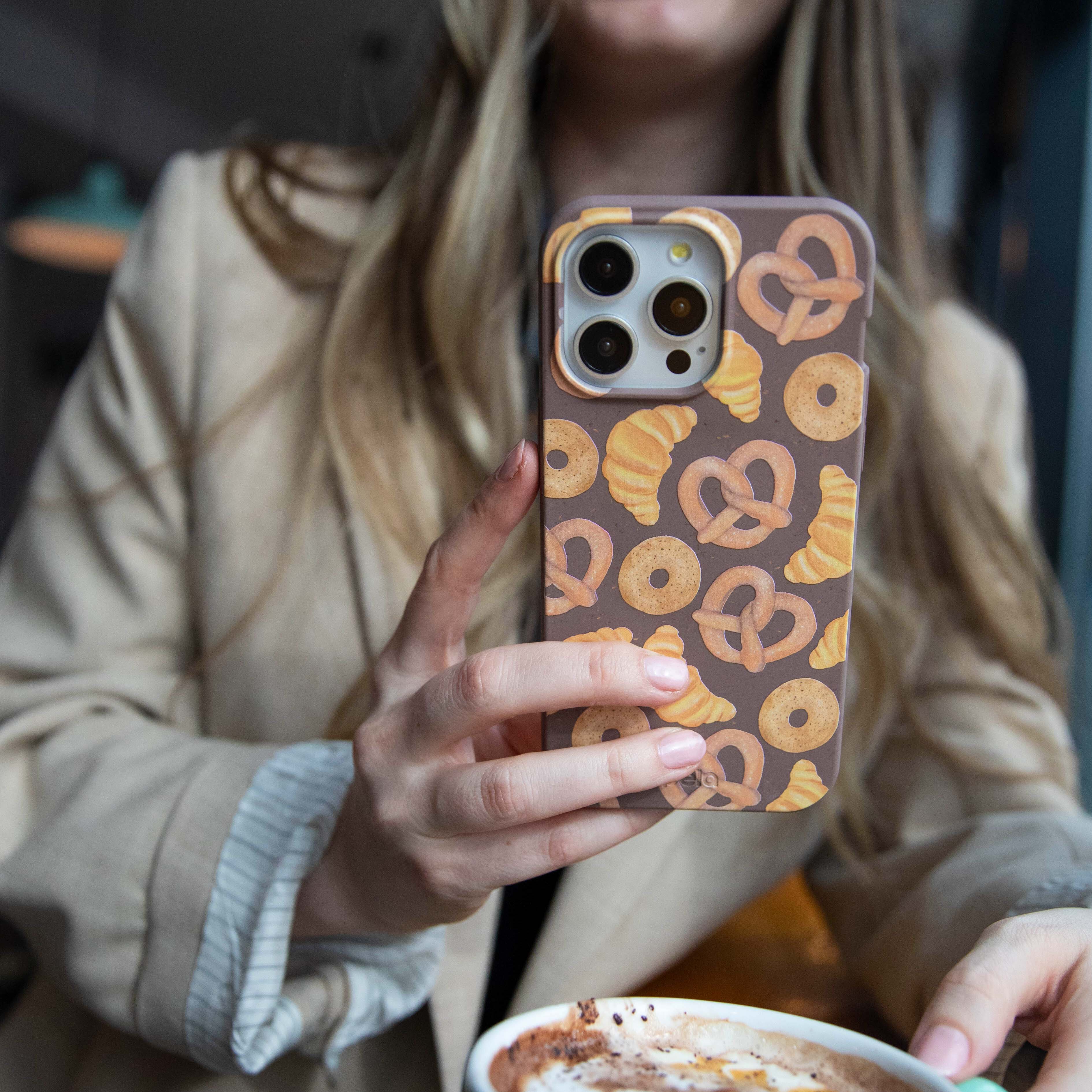 Chocolate Brown Baked Goodies iPhone 13 Pro Case - Image 5
