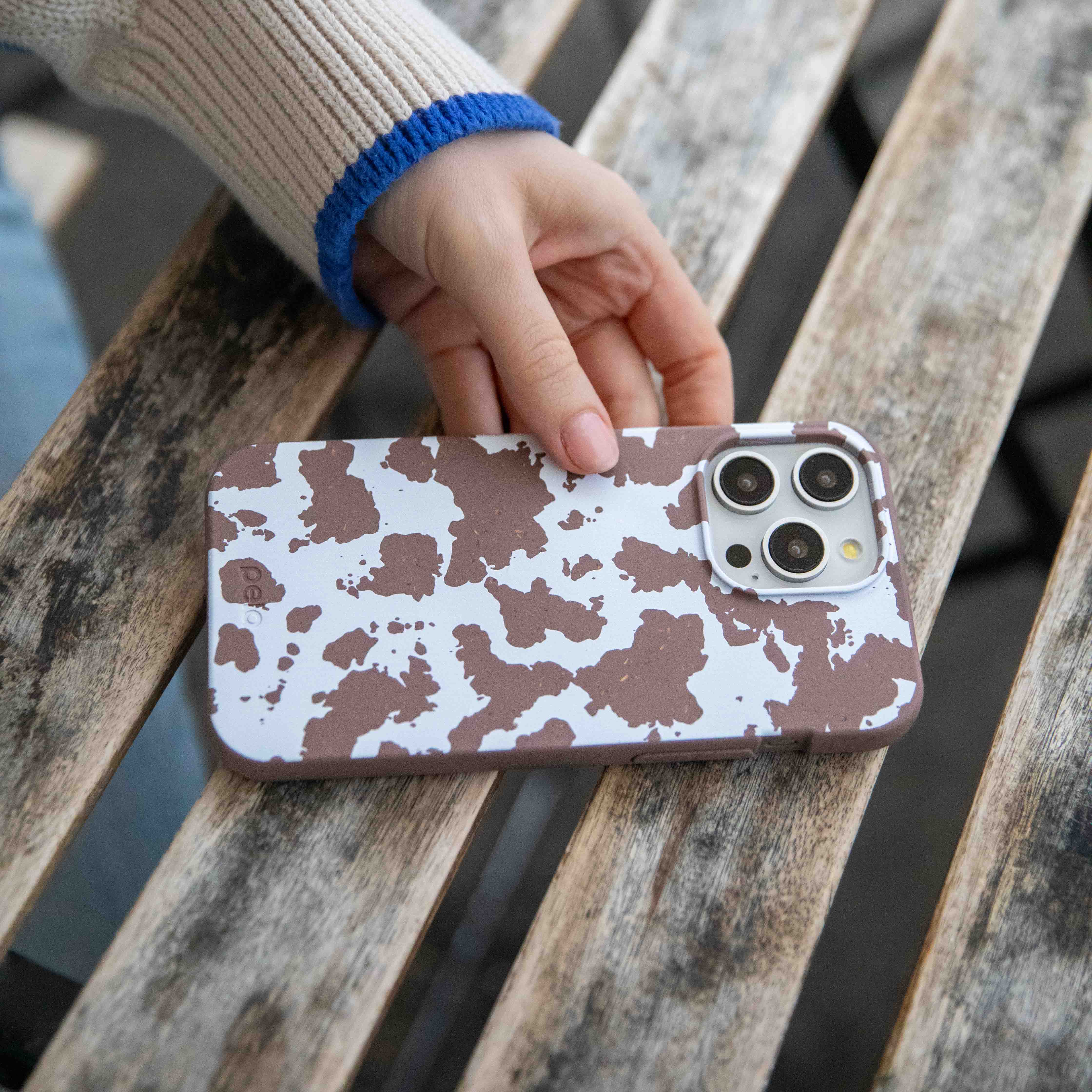 Chocolate Brown Cow Couture iPhone 12 Pro Max Case - Image 2