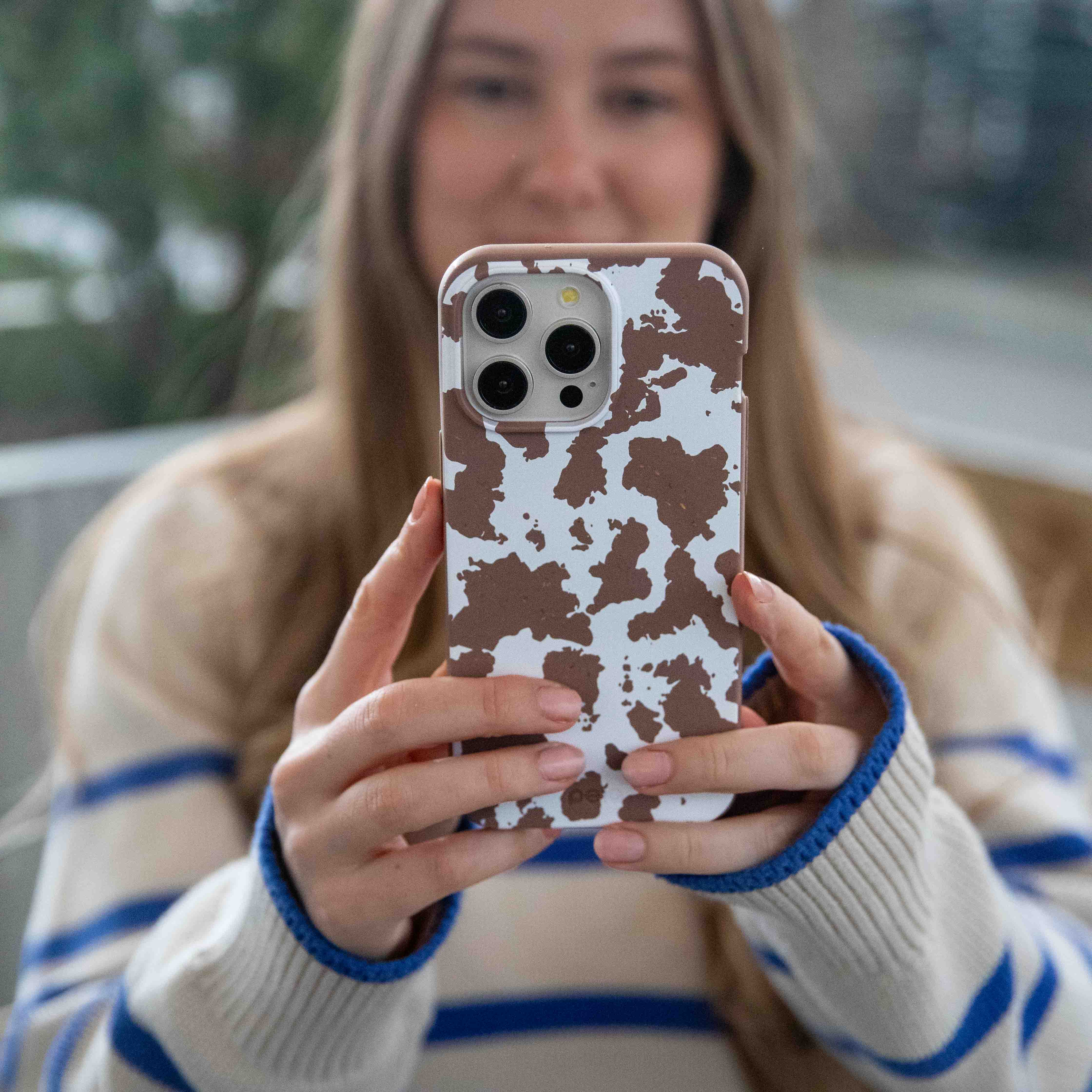 Chocolate Brown Cow Couture iPhone 13 Pro Case - Image 6