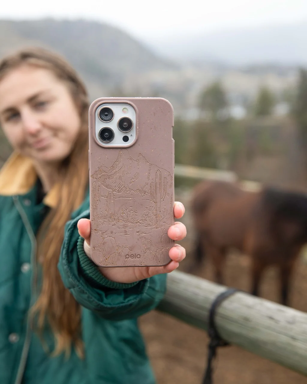Chocolate Brown Desert Run Google Pixel 9/9 Pro Case - Image 2