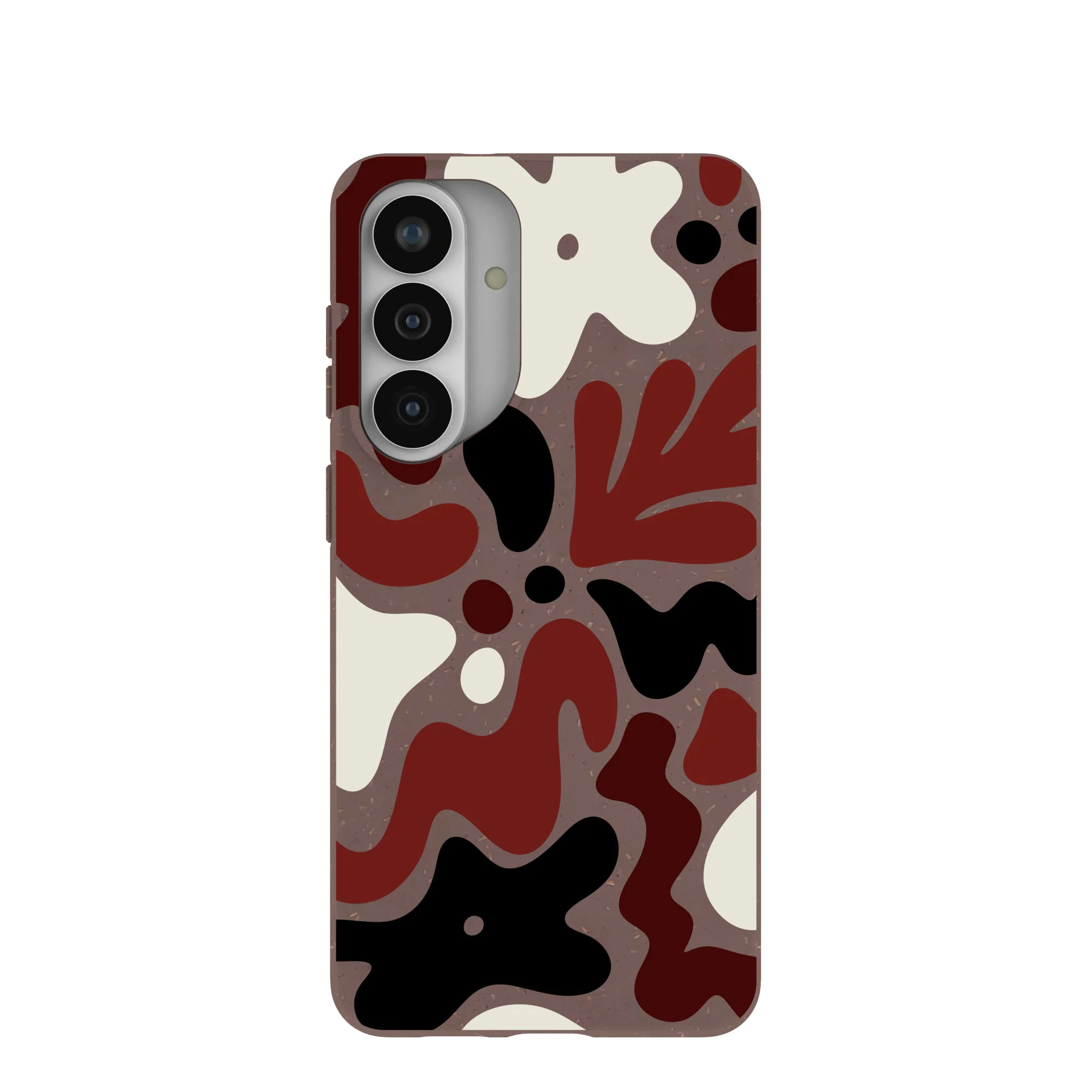 Chocolate Brown Earthy Curves Samsung Galaxy S26+(Plus) Case