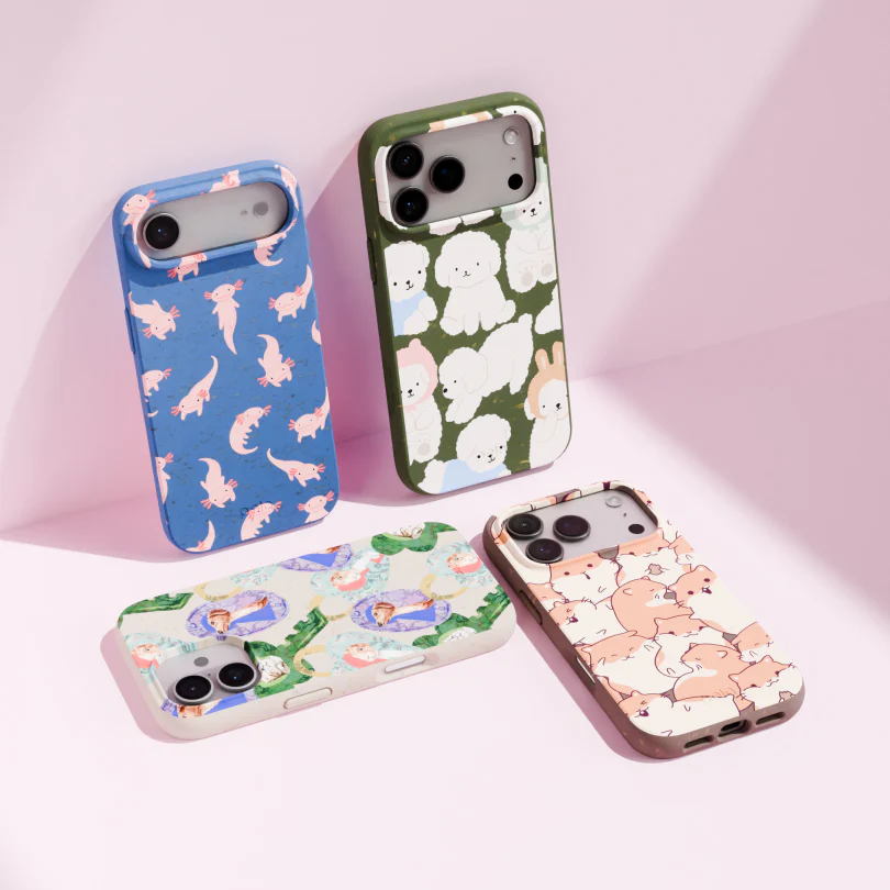 Chocolate Brown Happy Hamsters Google Pixel 7 Case - Image 6