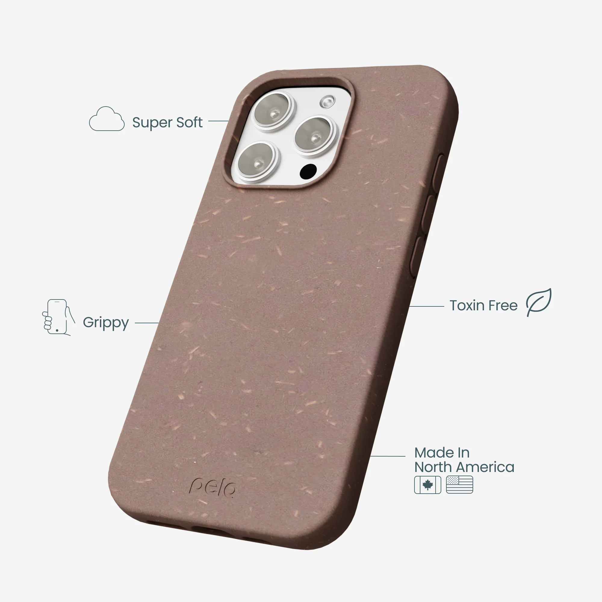 Chocolate Brown iPhone 16 Pro Max Case - Image 4