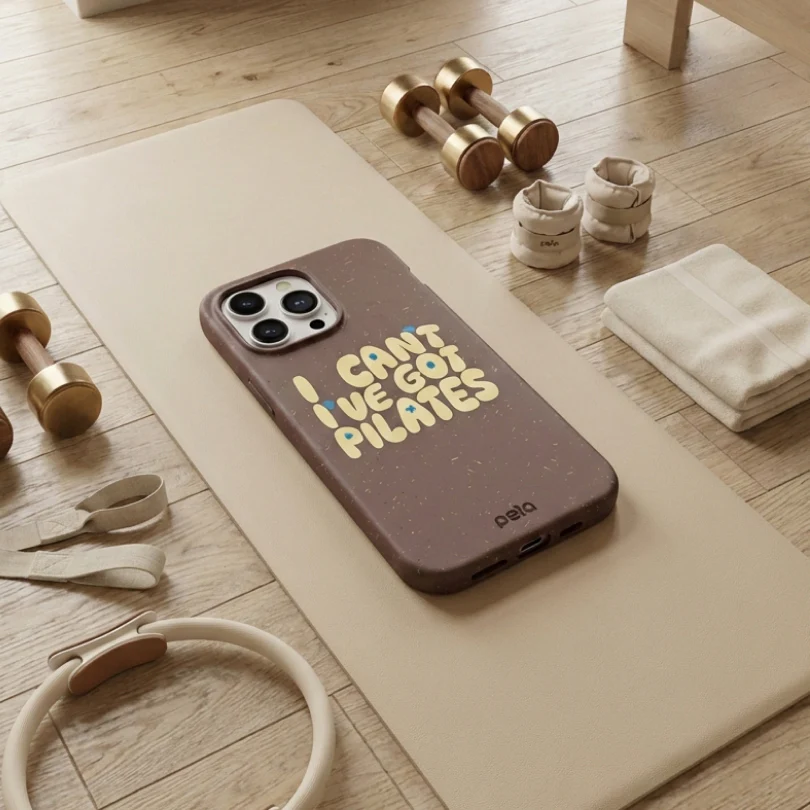 Chocolate Brown Ive got Pilates Google Pixel 10a Case - Image 2