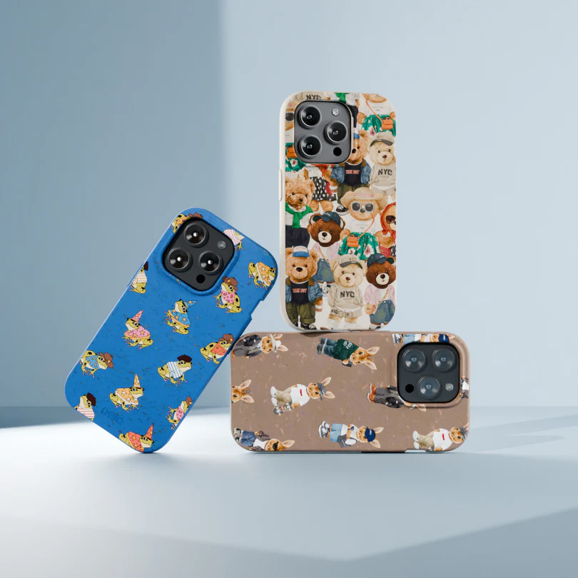 Chocolate Brown Rabbit Friends Google Pixel 8 Pro Case - Image 2