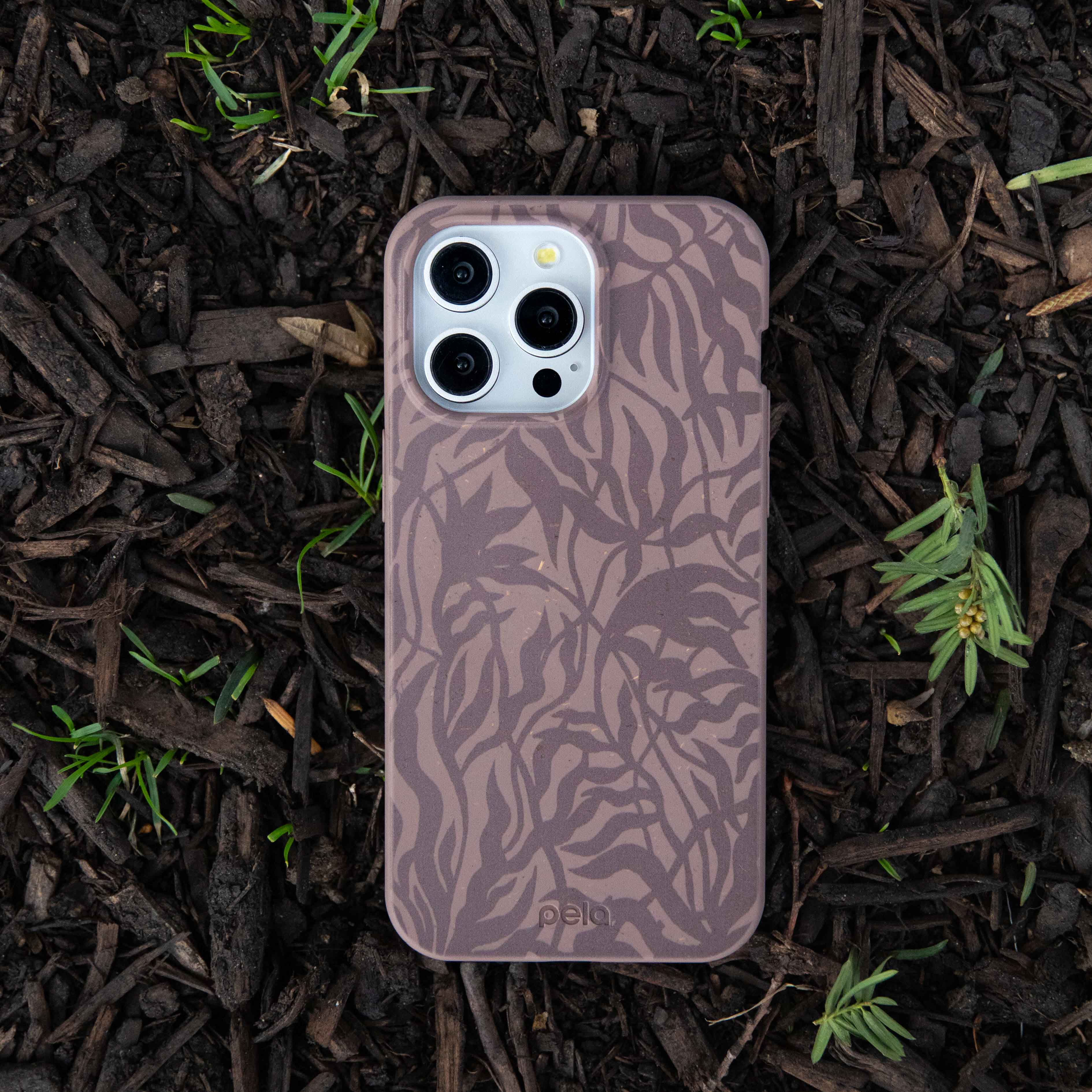 Chocolate Brown Rustic Leaves Google Pixel 6 Case - Image 6