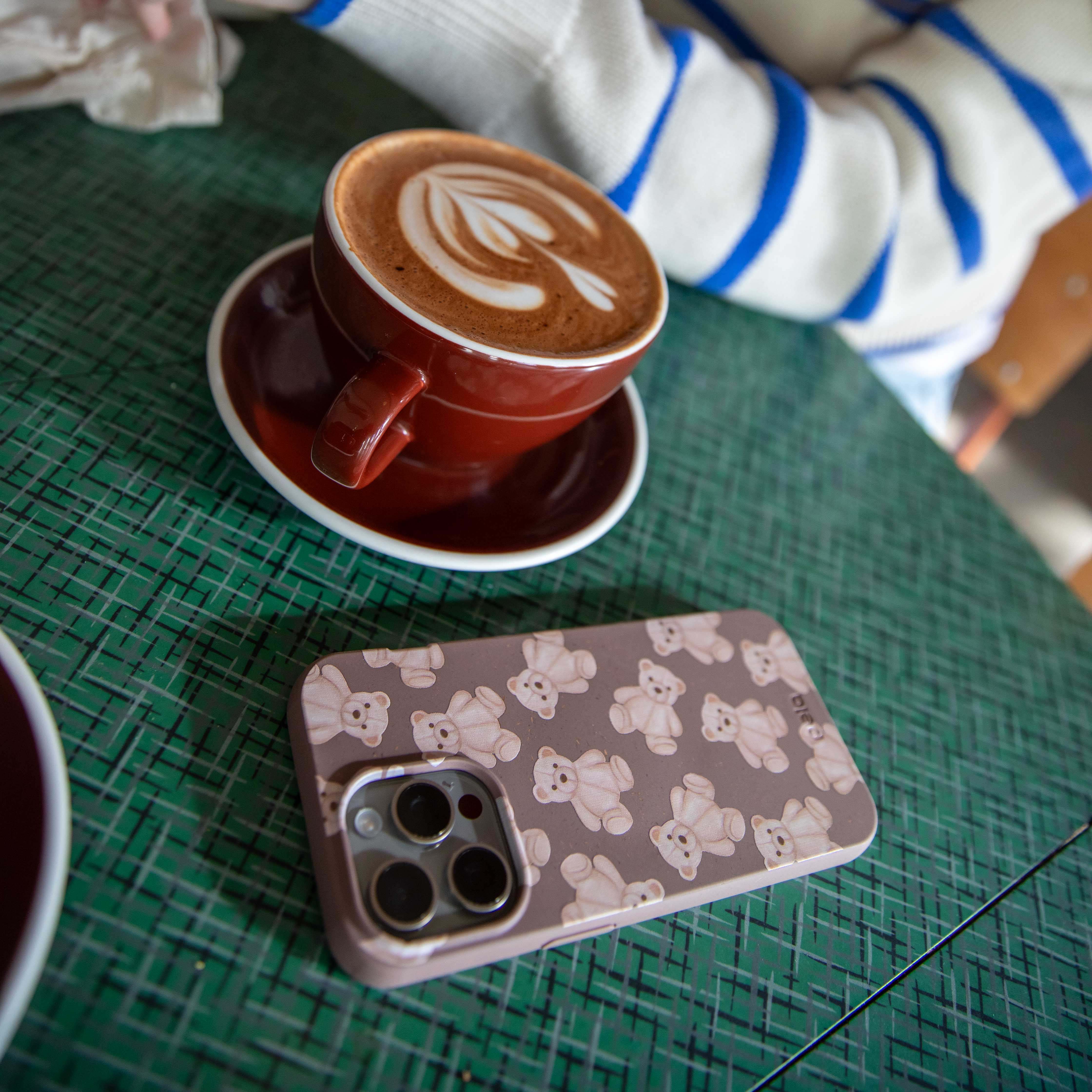 Chocolate Brown Teddy Love Google Pixel 6a Case - Image 2