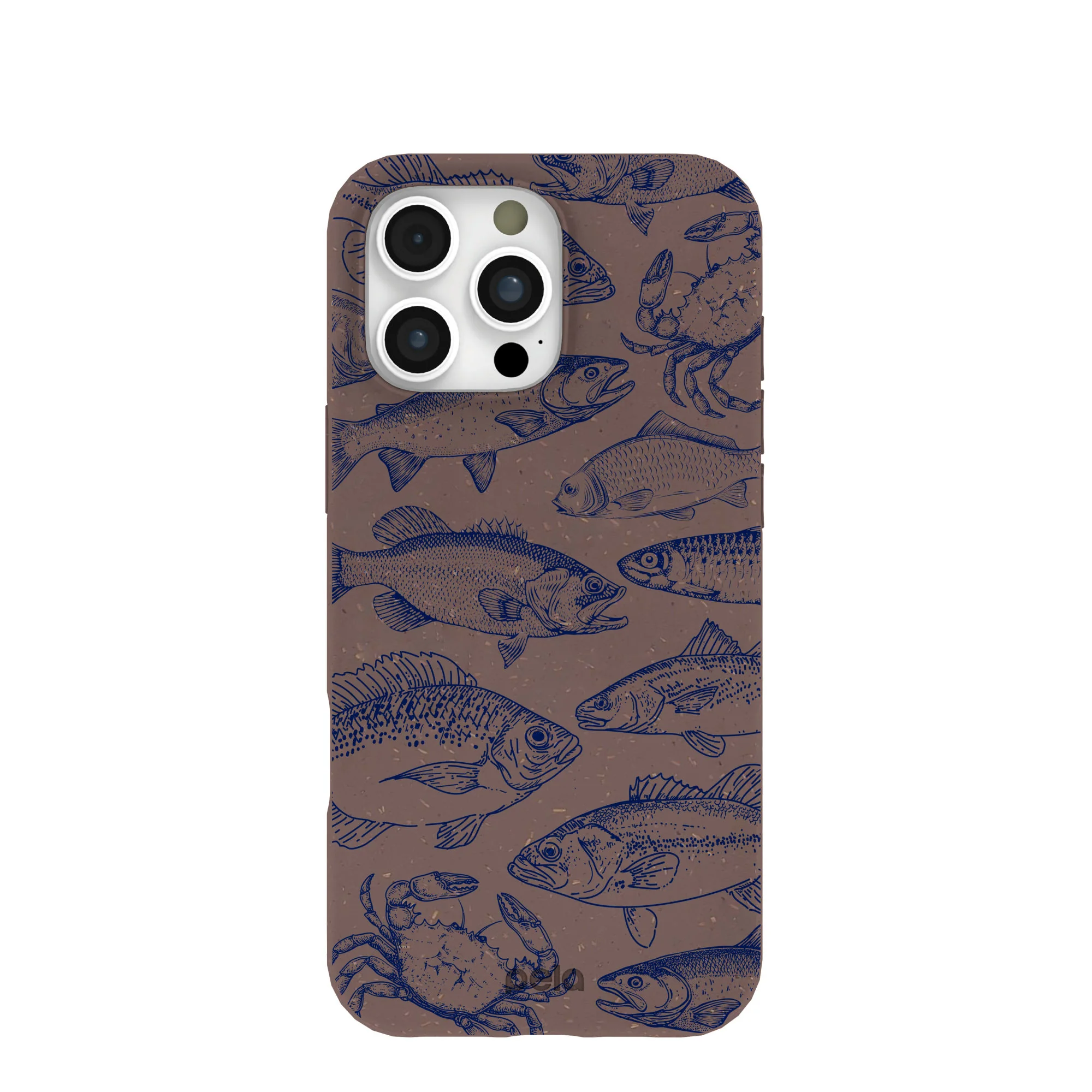 Chocolate Brown Vintage Catch iPhone 16 Pro Max Case