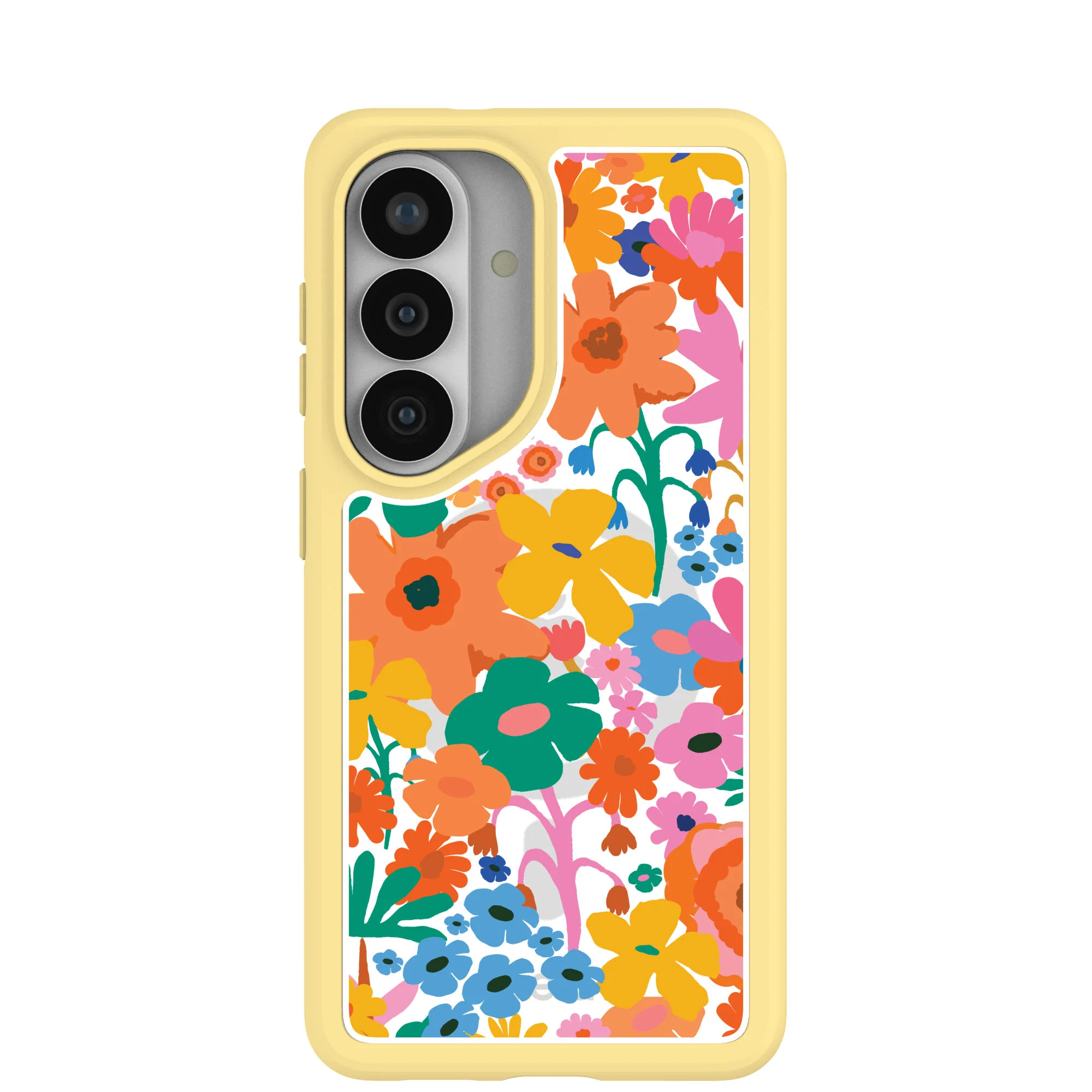 Clear Bright Spring Samsung Galaxy S26 Case With Sunbeam Ridge (Magnetic Charging included)