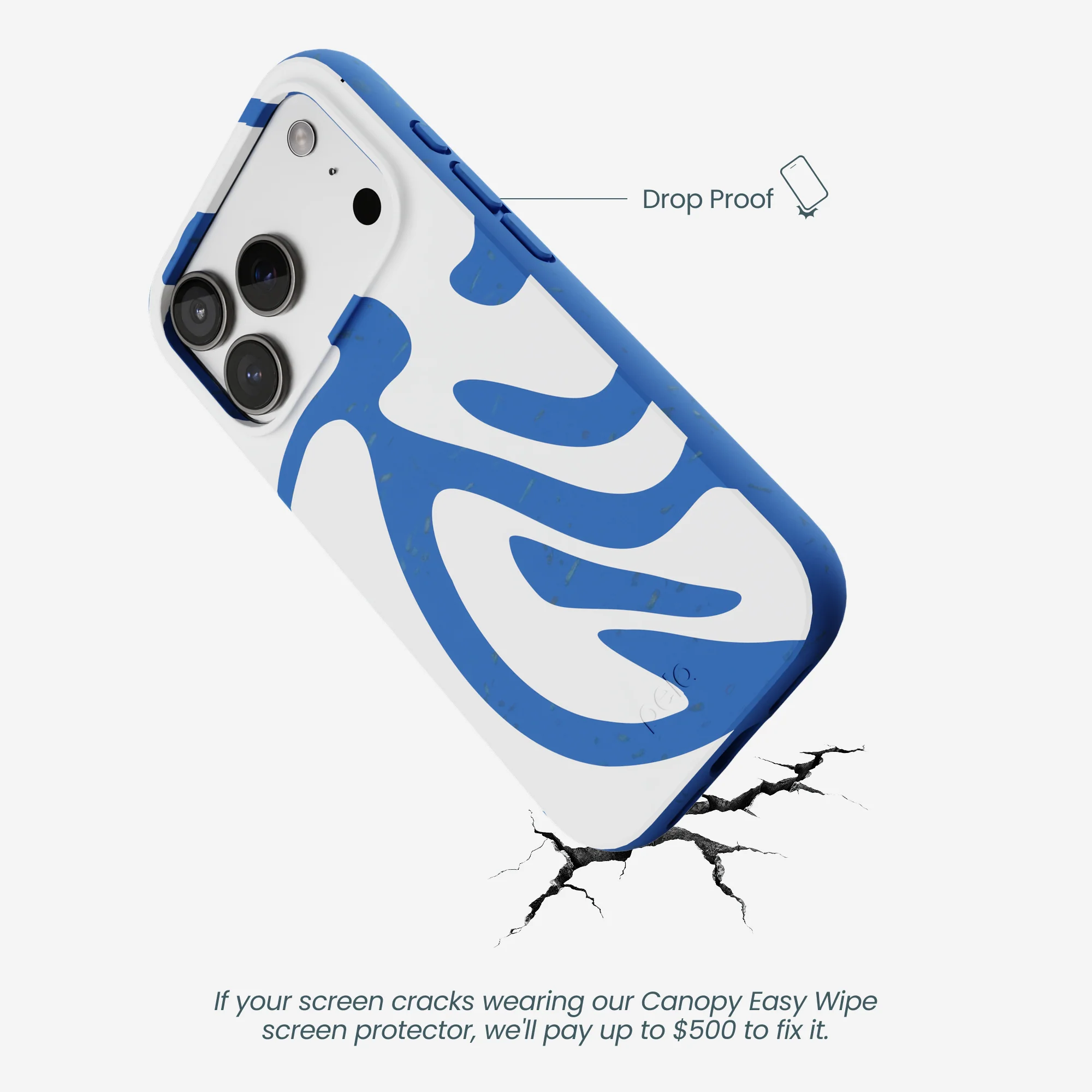 Electric Blue Blue Crush iPhone 17 Pro Case - Image 5