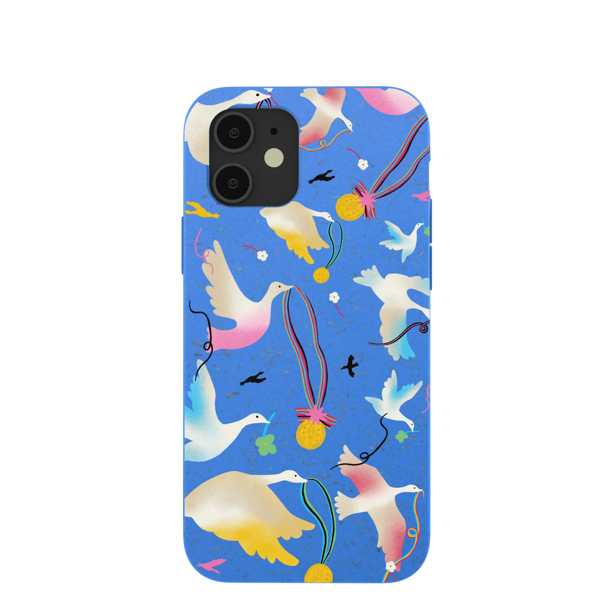 Electric Blue Calm Ascent iPhone 12/ iPhone 12 Pro Case