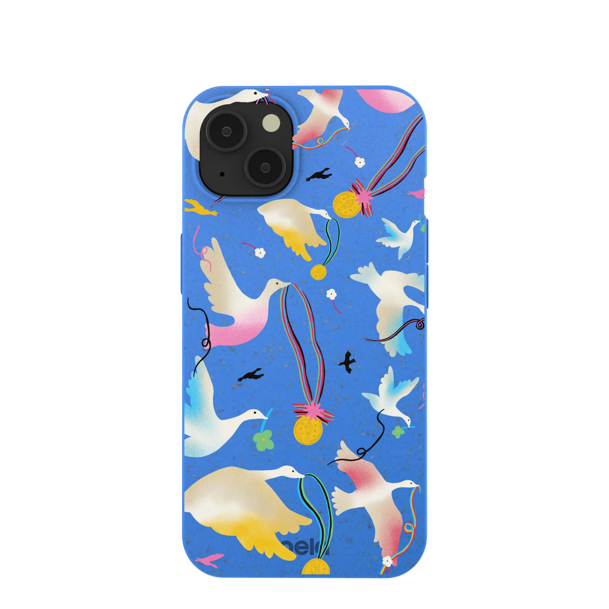 Electric Blue Calm Ascent iPhone 13 Case