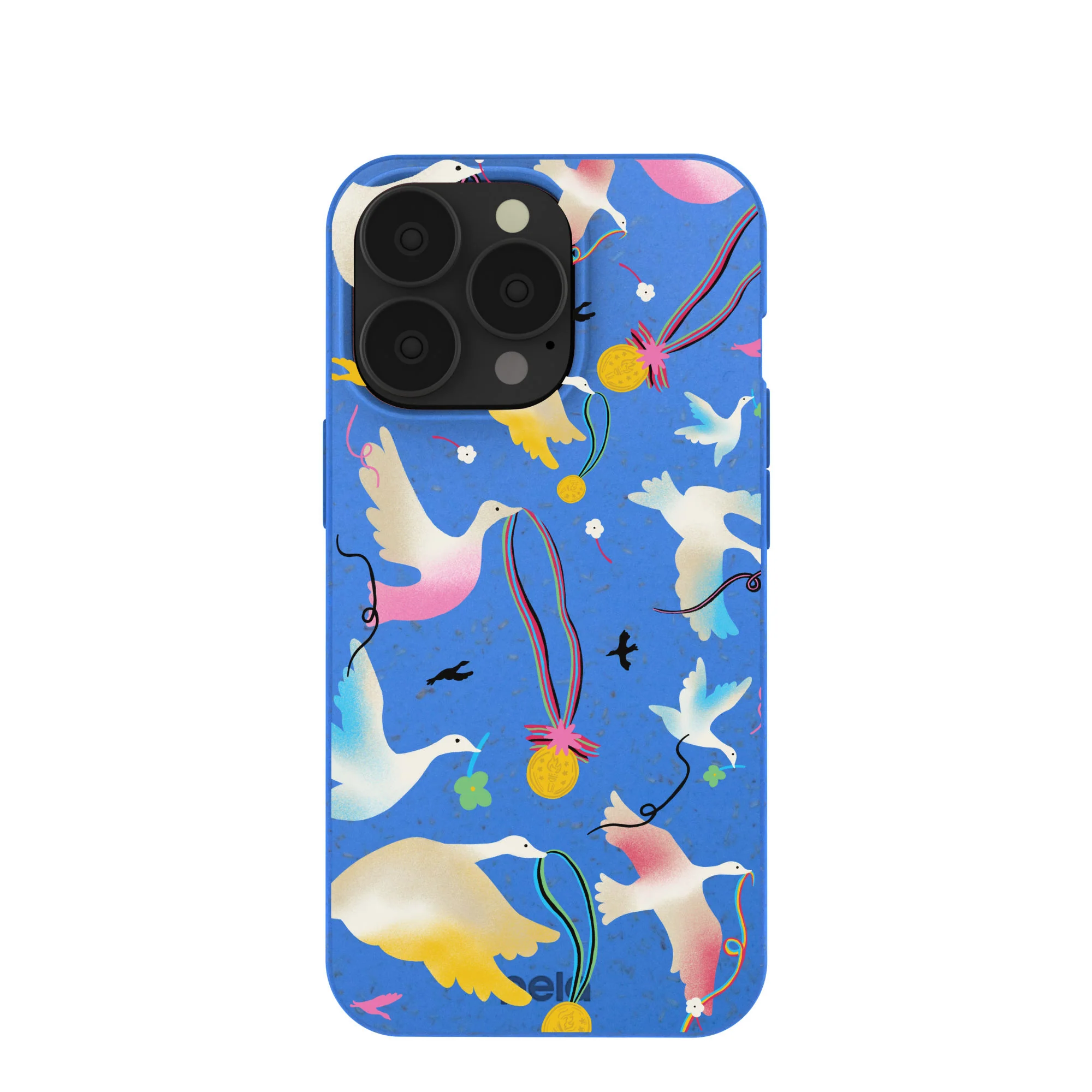 Electric Blue Calm Ascent iPhone 13 Pro Case