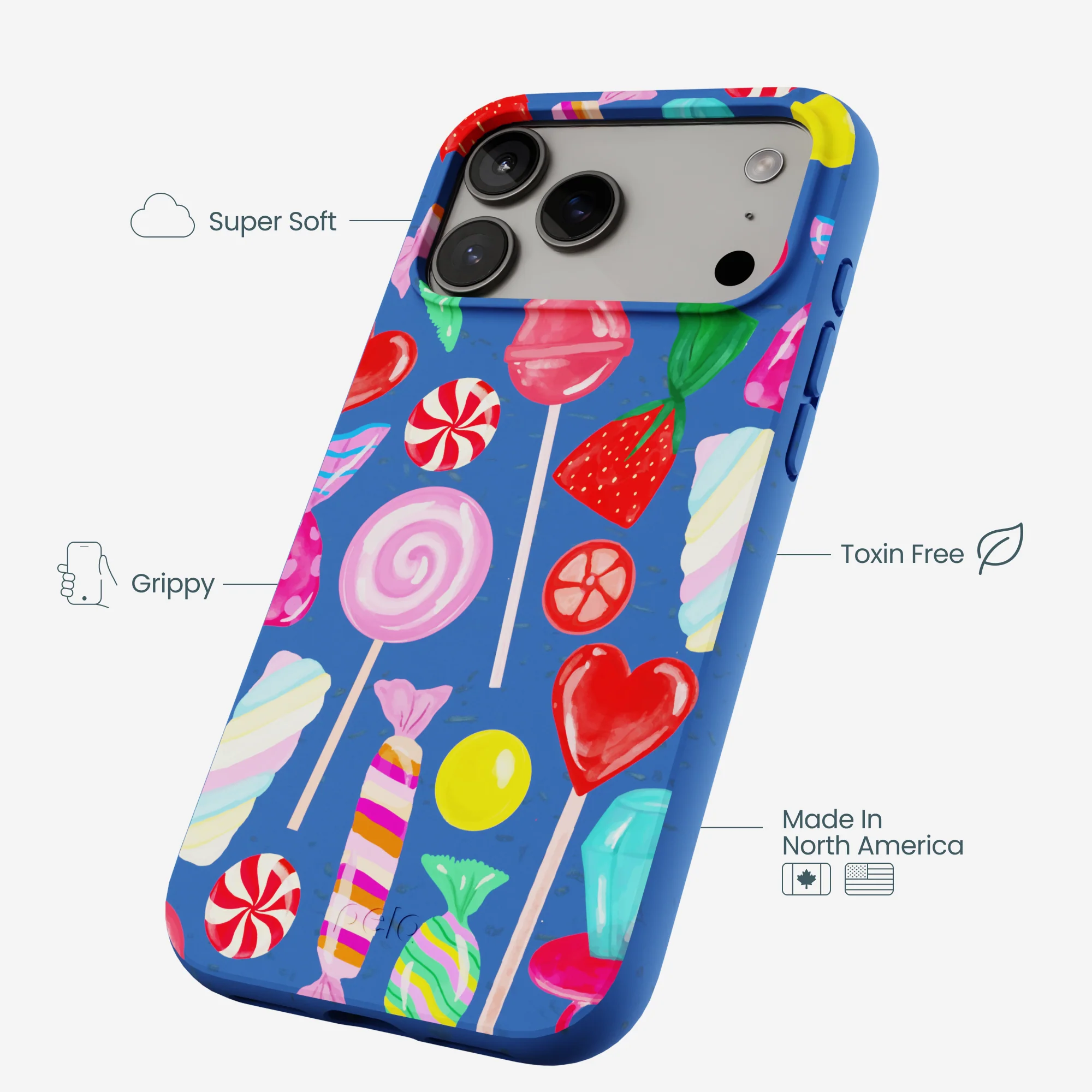 Electric Blue Candy Shop iPhone 17 Pro Max Case - Image 4