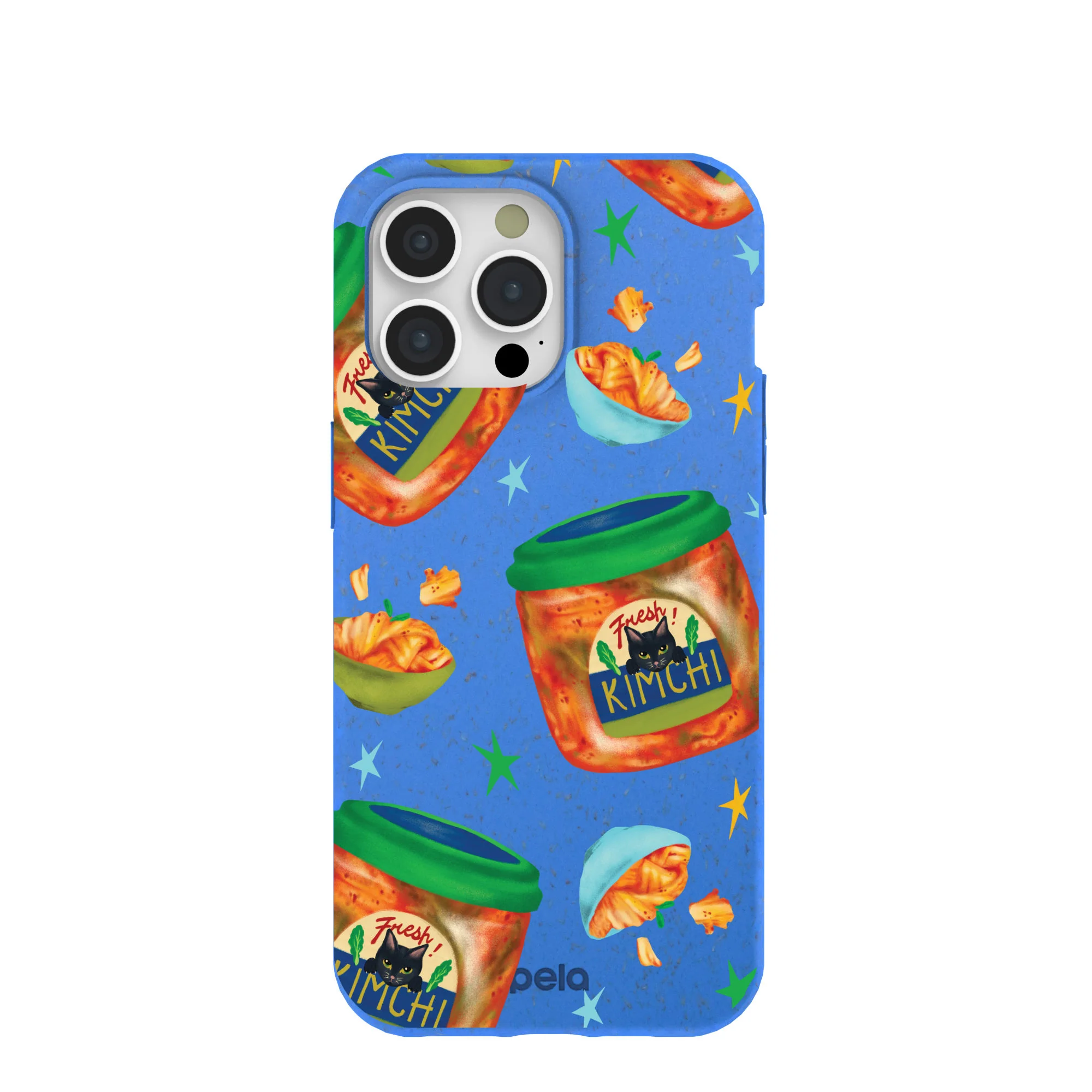 Electric Blue Kimchi Club iPhone 15 Pro Max Case