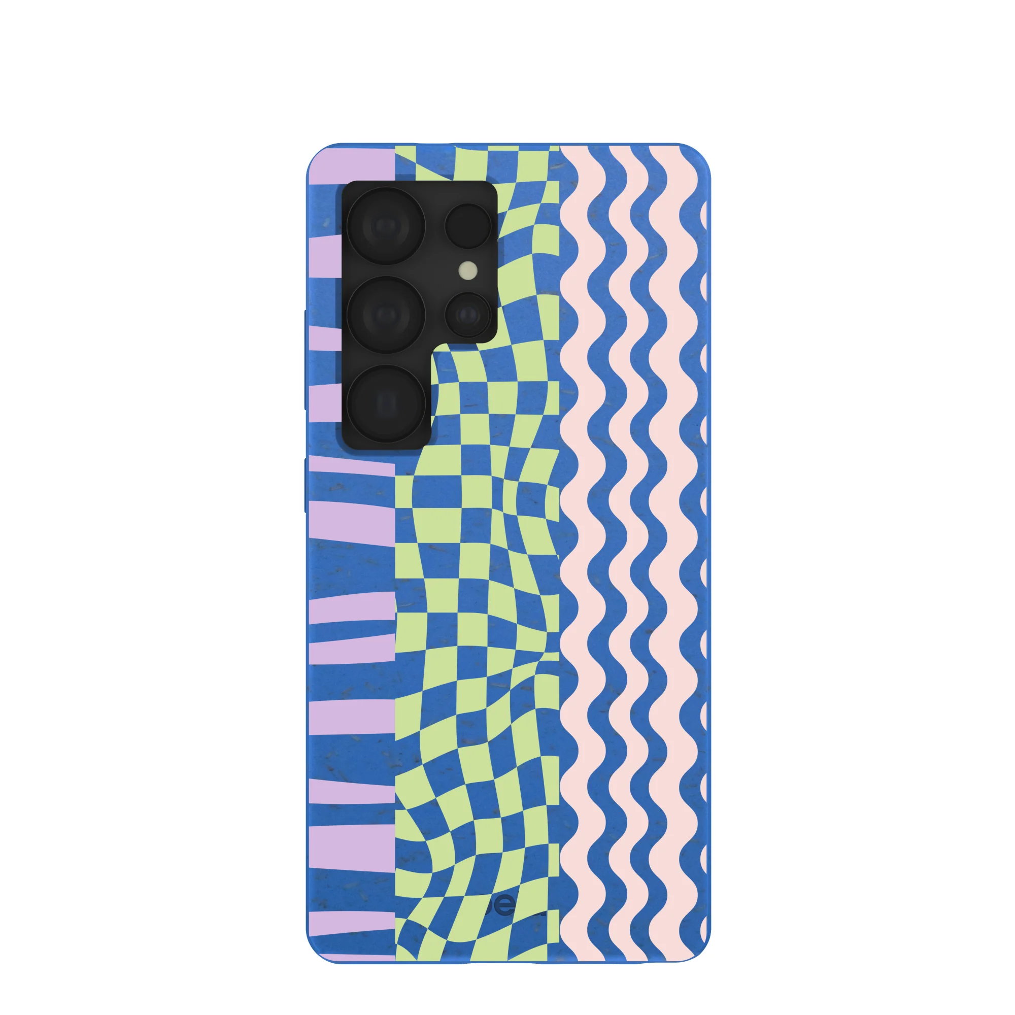 Electric Blue Mixed Up Samsung Galaxy S25 Ultra Case